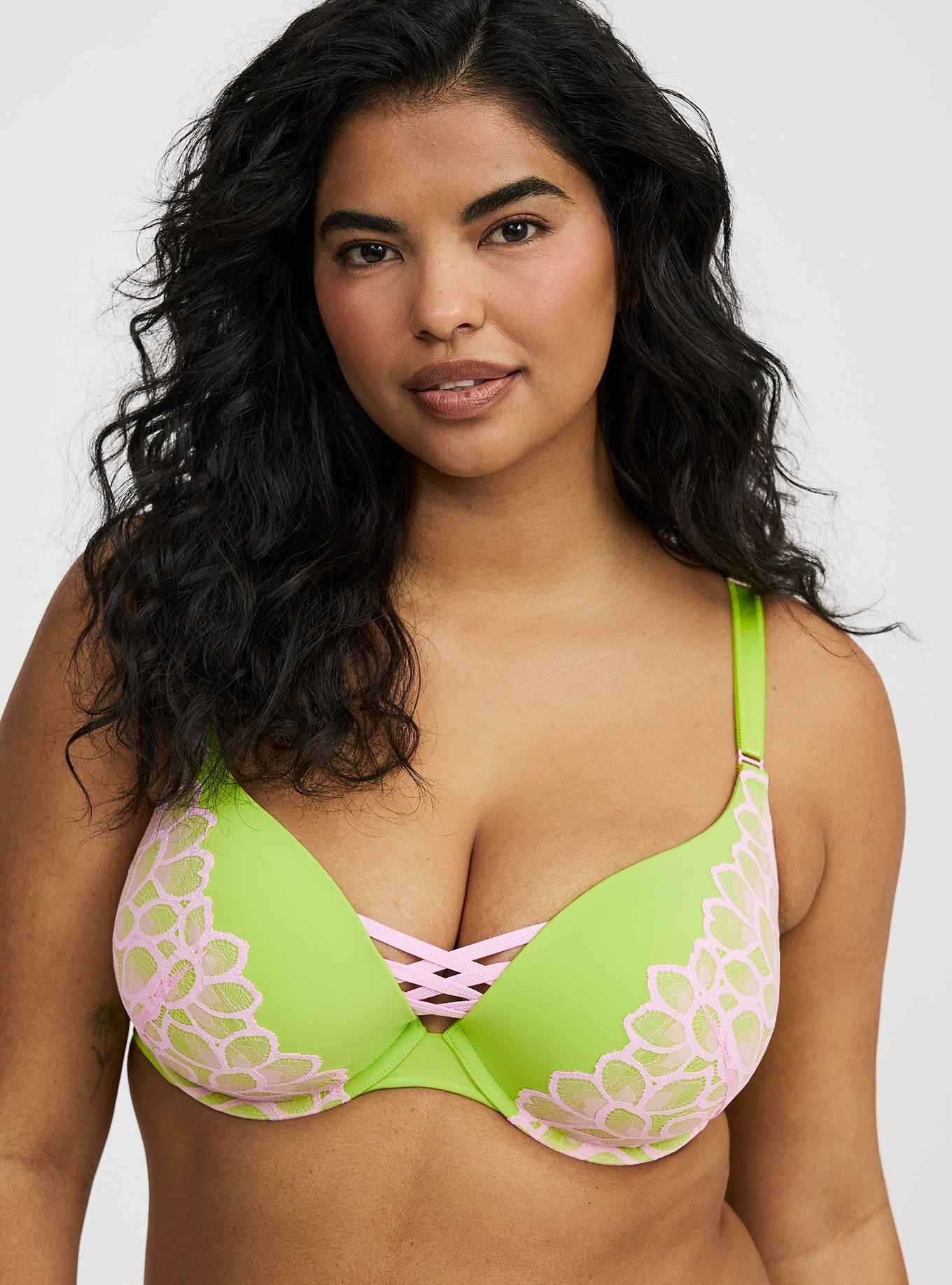XO Plunge Push-Up Bra