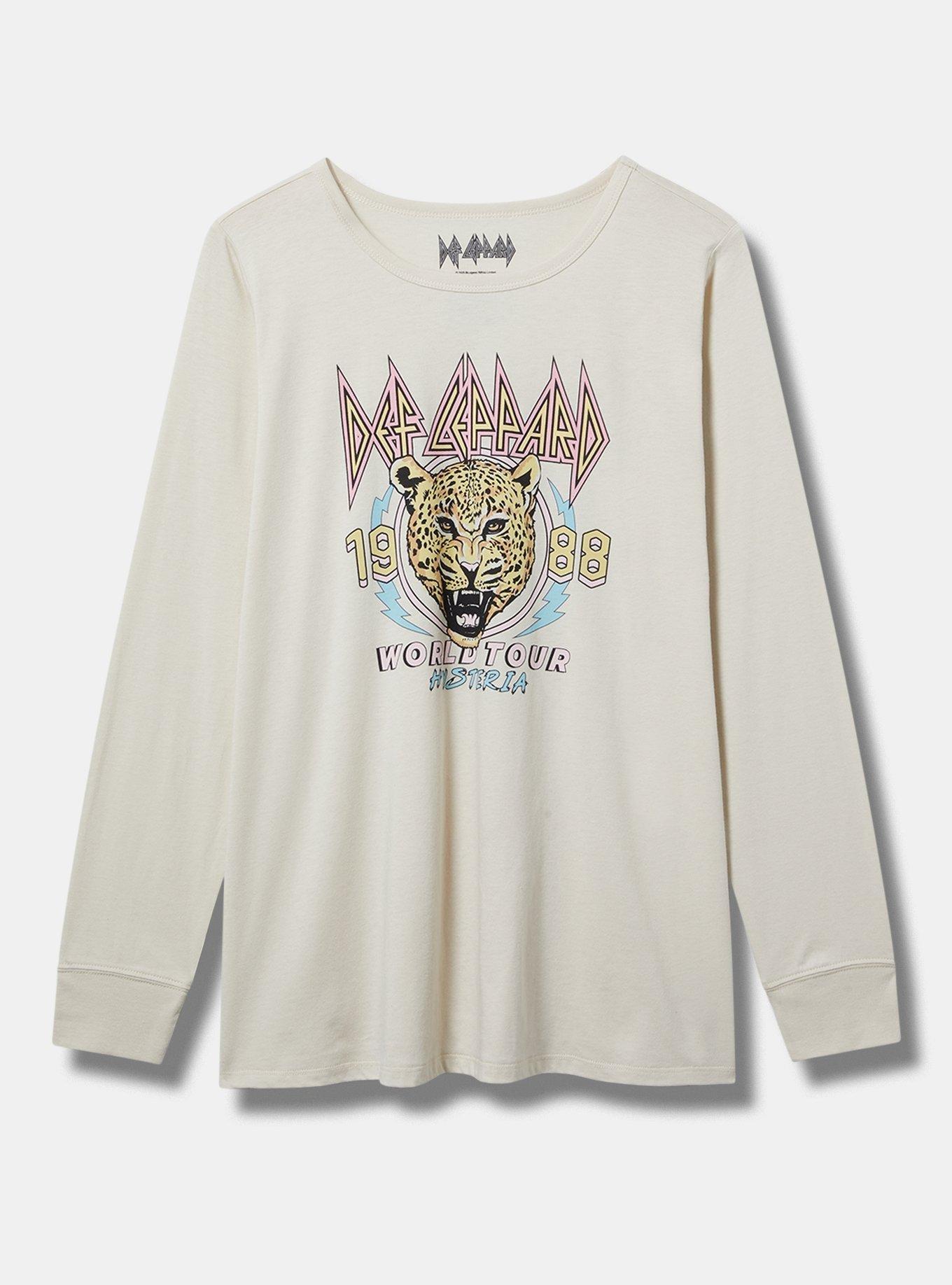 Def Leppard Classic Fit Crew Cotton Tee