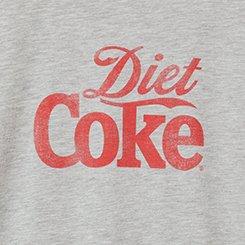 Diet Coke Classic Fit Tee, LIGHT HEATHER GREY, swatch