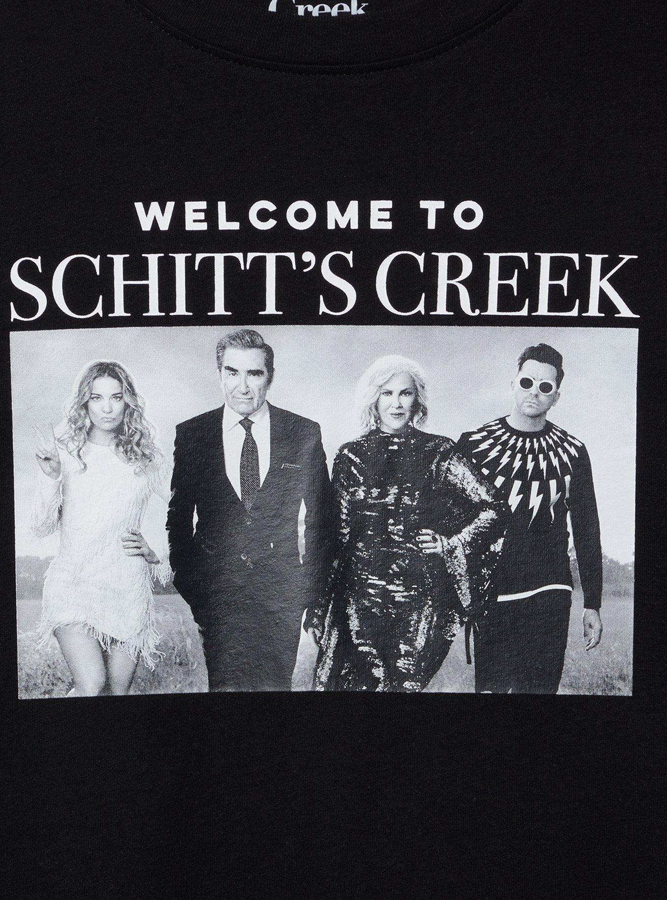 Schitt's Creek Oversized Cotton Crew Tunic Tee