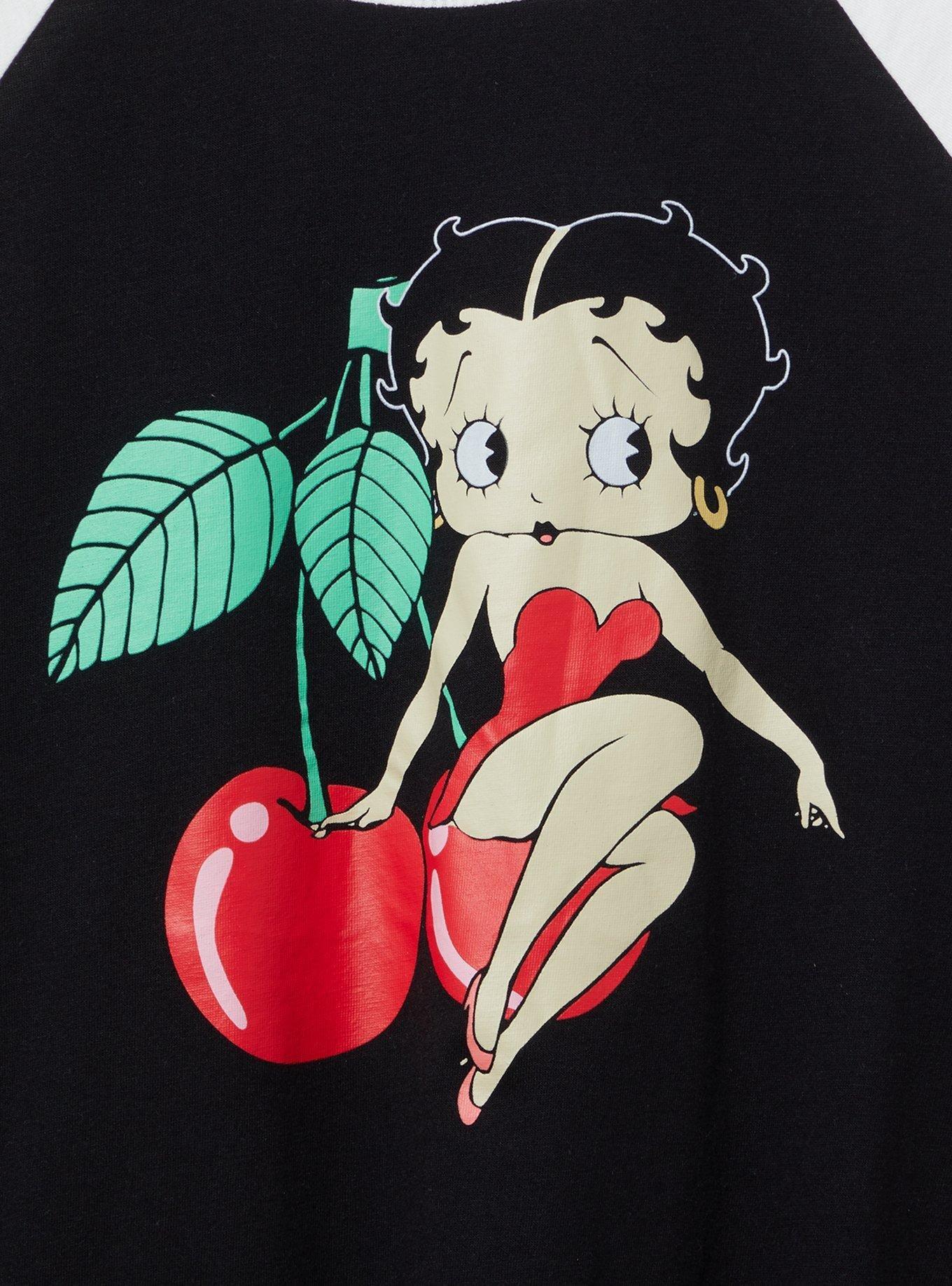 Betty Boop Classic Fit Cotton Crew Tee