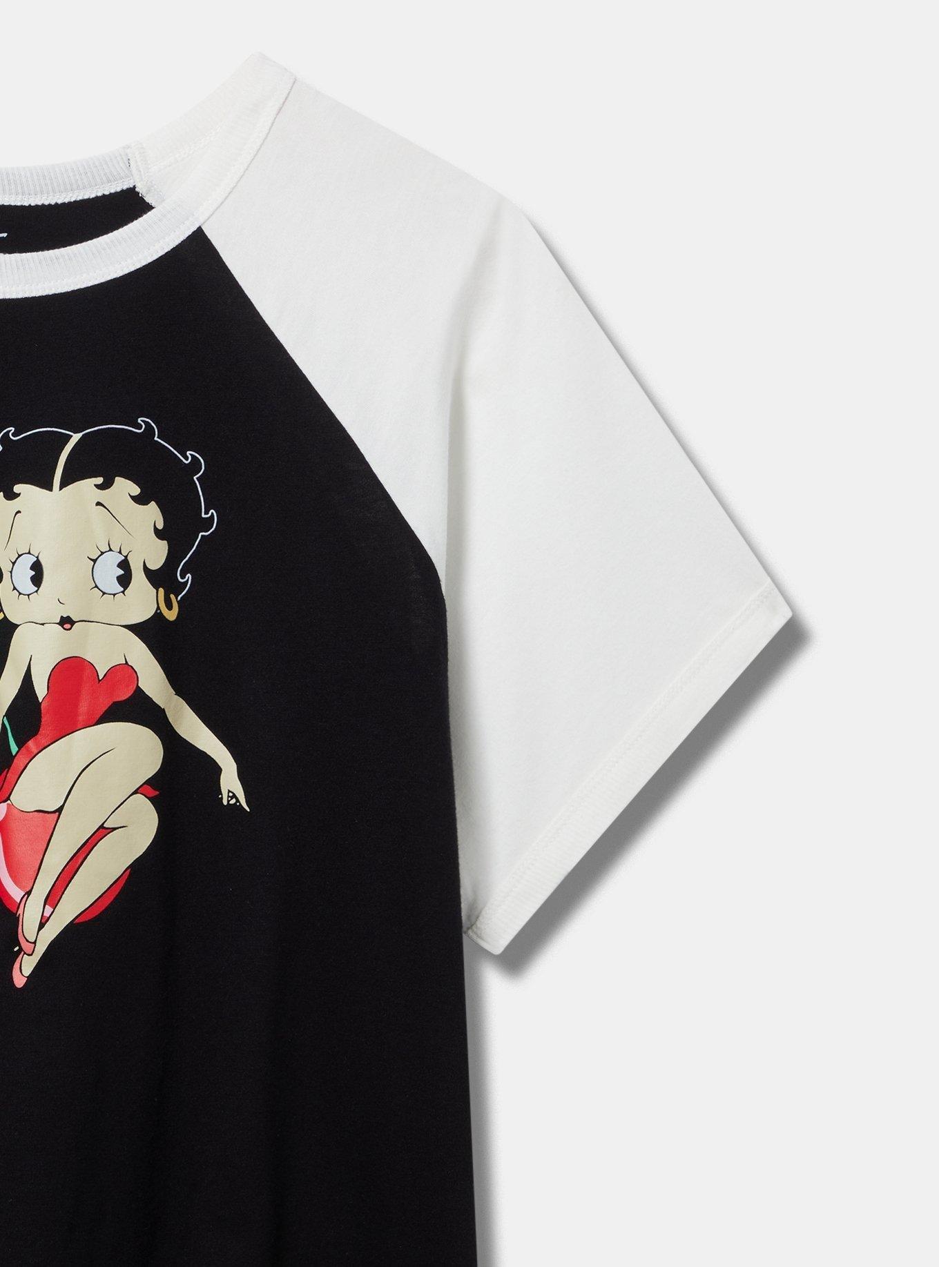 Betty Boop Classic Fit Cotton Crew Tee