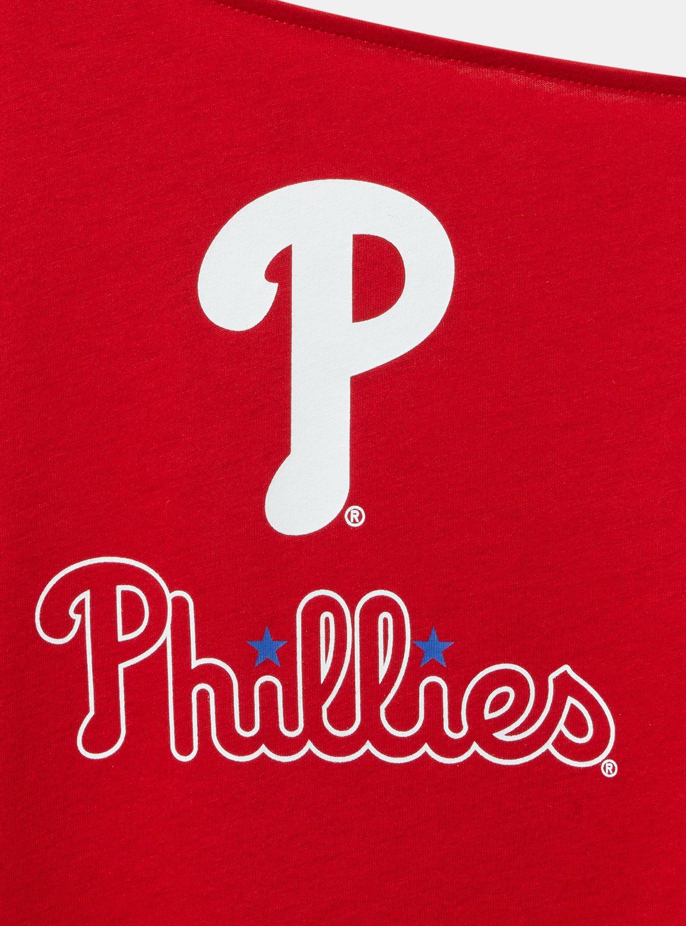MLB Philadelphia Phillies Cotton Off-Shoulder Tee