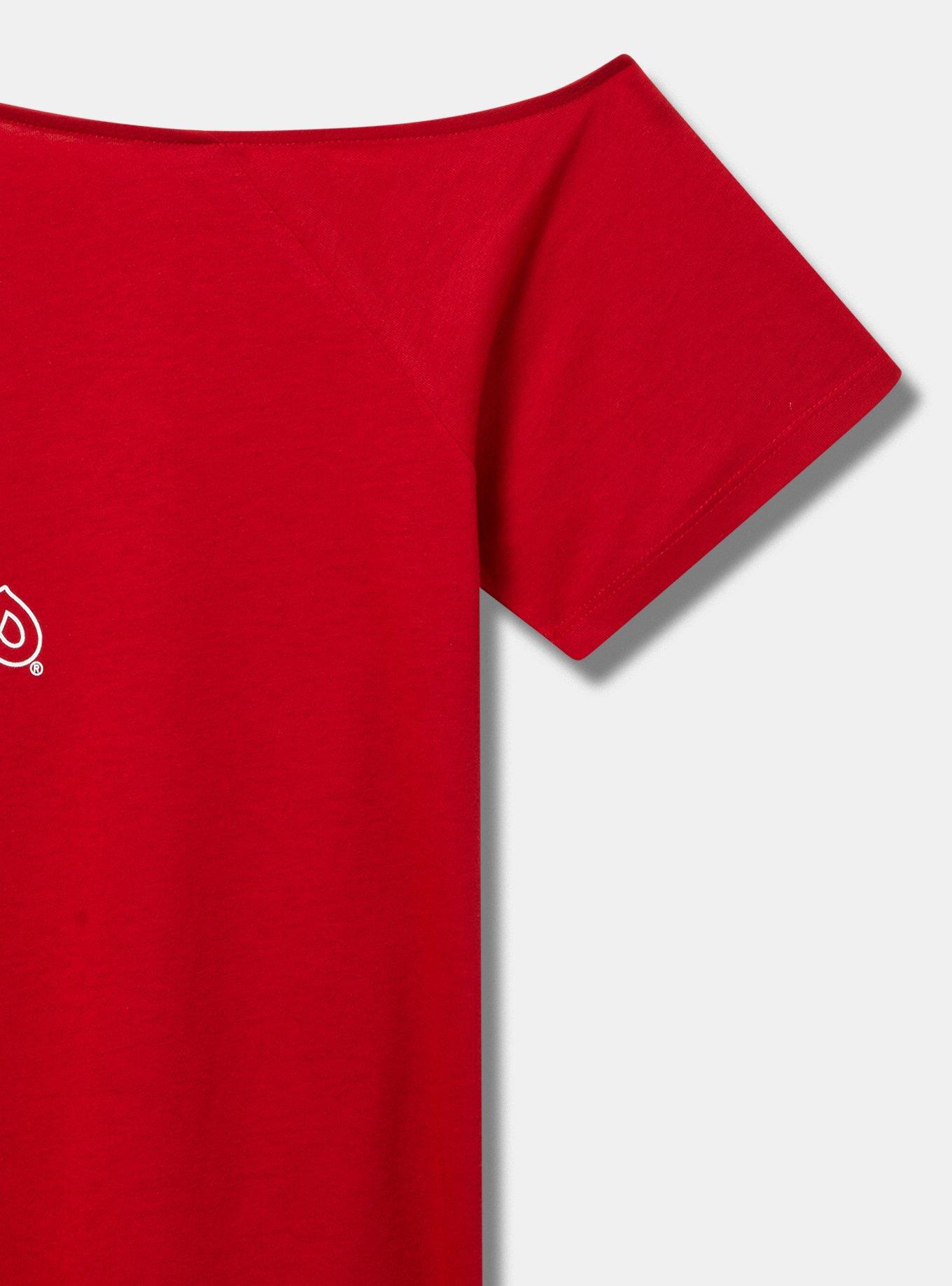 MLB Philadelphia Phillies Cotton Off-Shoulder Tee