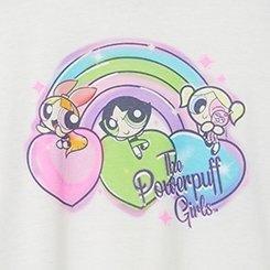 Powerpuff Girls Raglan Tee, BLANC DE BLANC, swatch