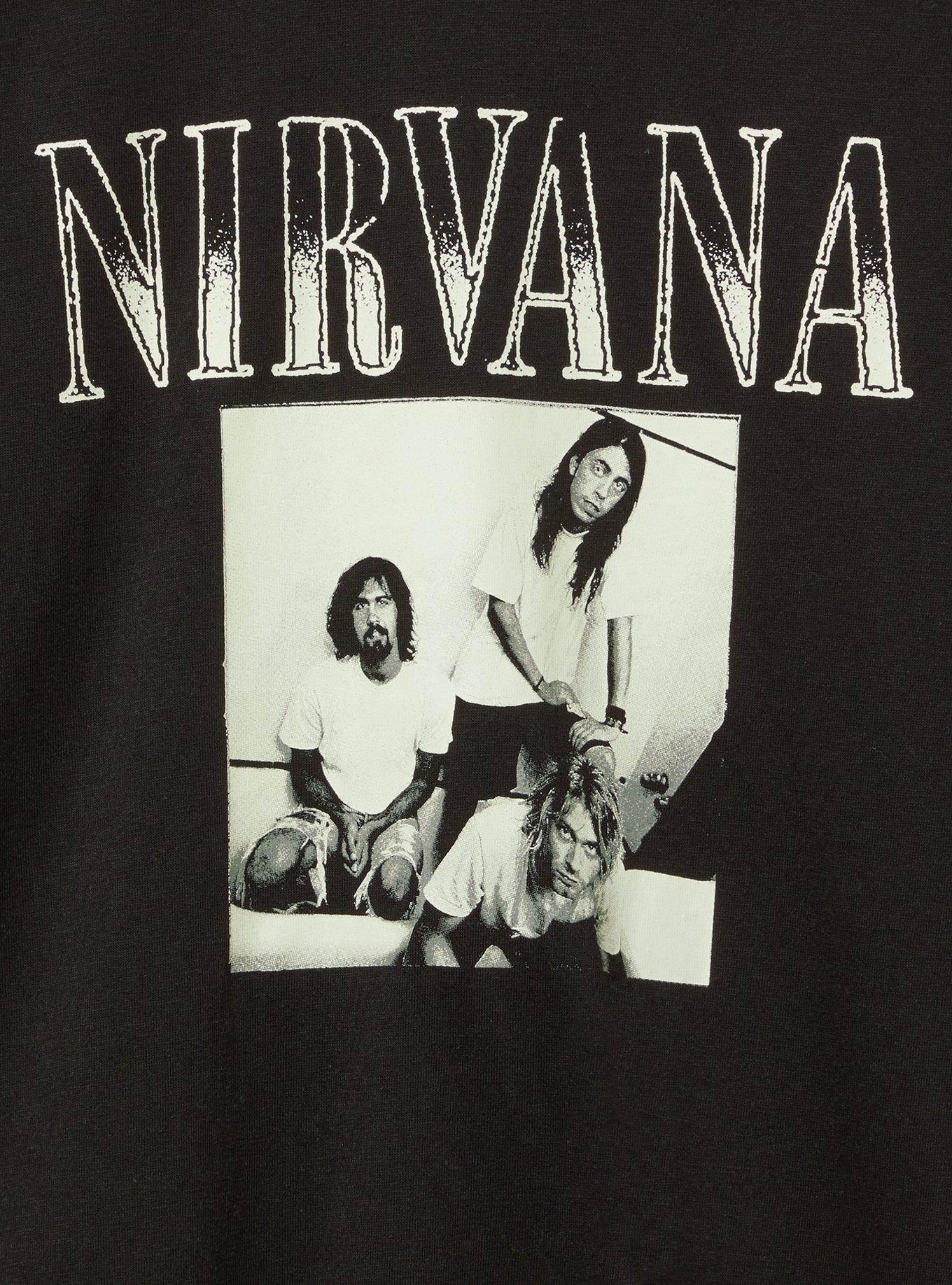 Nirvana Raglan Cotton Tee