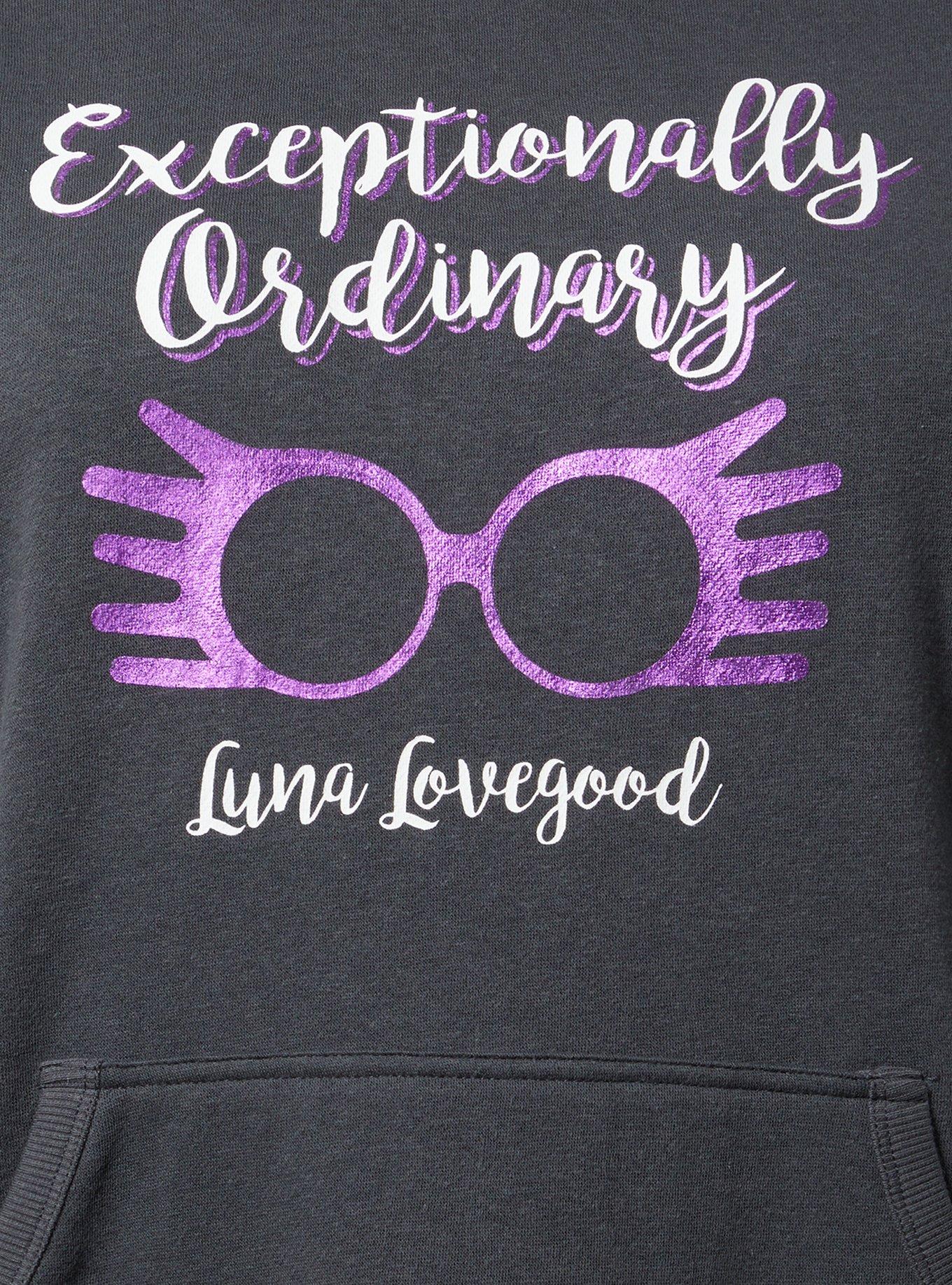 Luna Lovegood Relax Fit Cotton Hoodie
