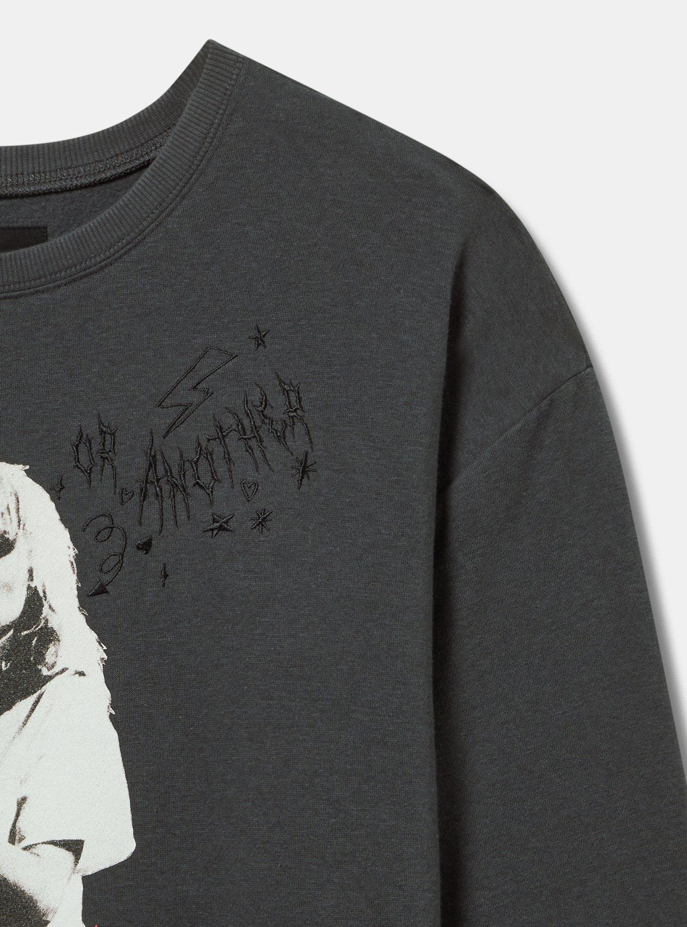 Blondie Cozy Fleece Classic Embroidered Sweatshirt