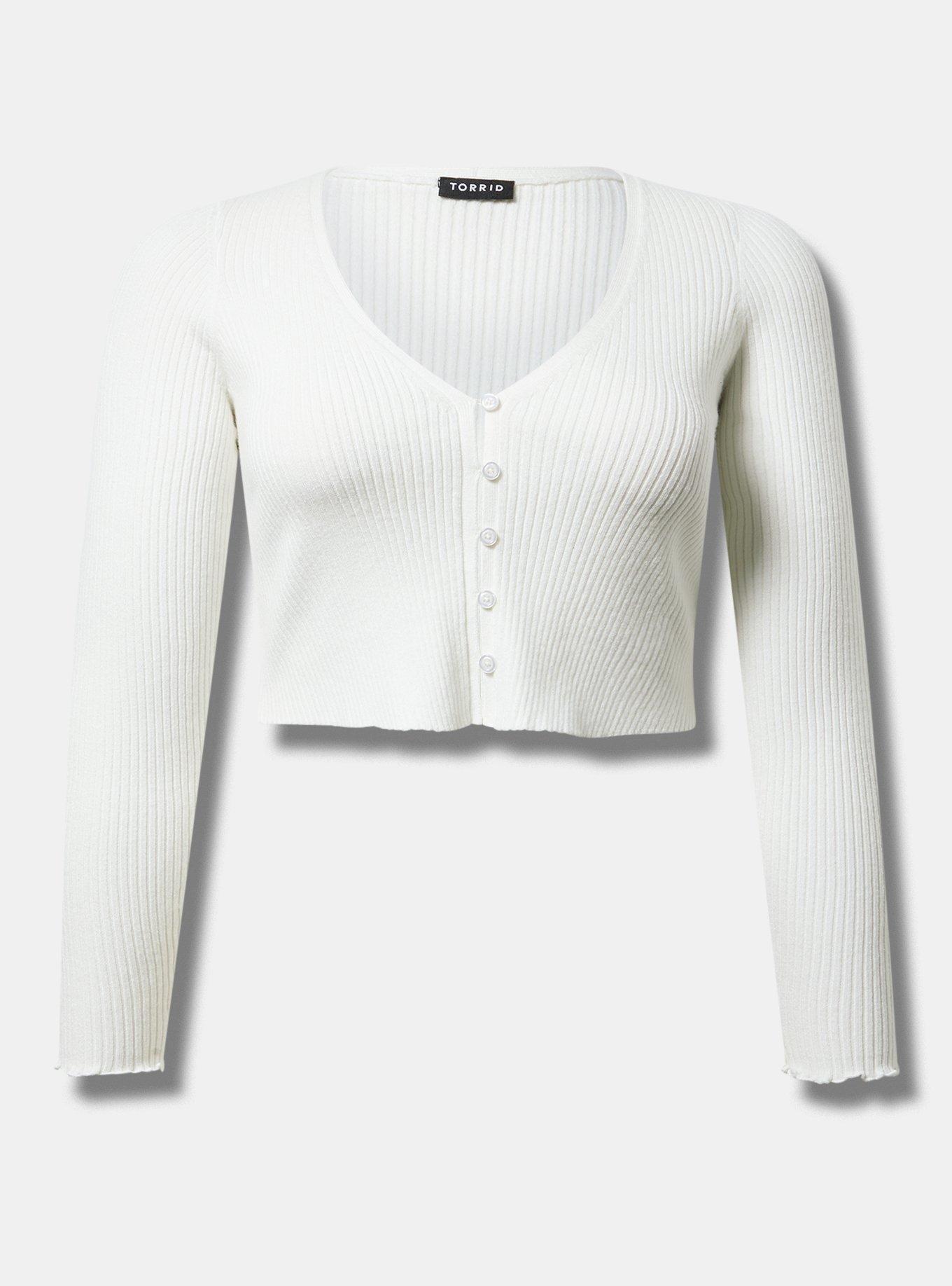 Button Front Shrug Sweater