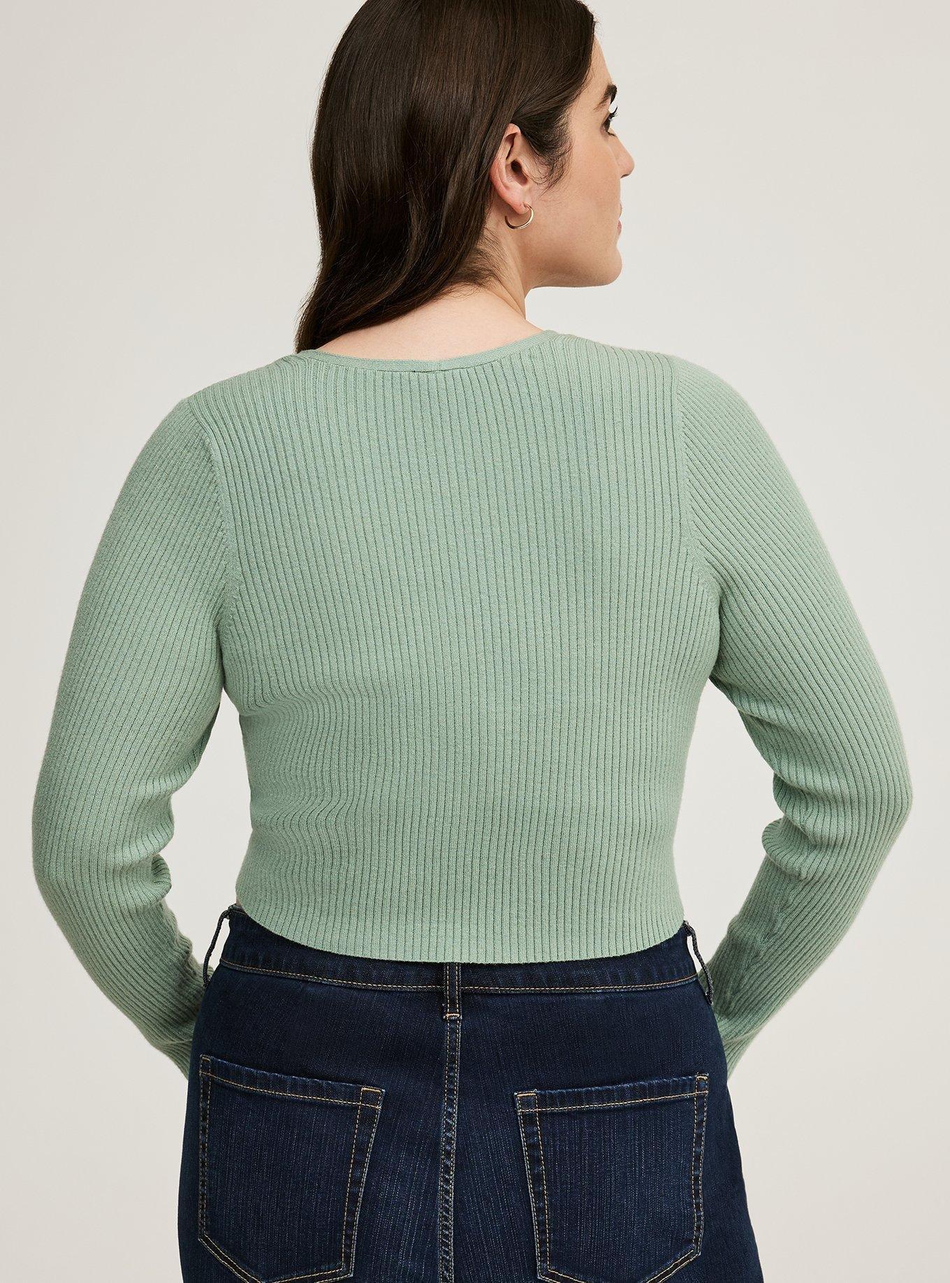 Button Front Shrug Sweater