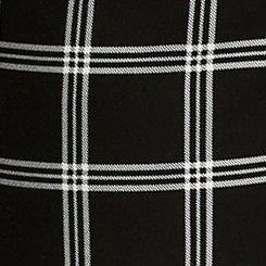 Pull-On Wide Leg Crop Pant, DOLLY PLAID, swatch