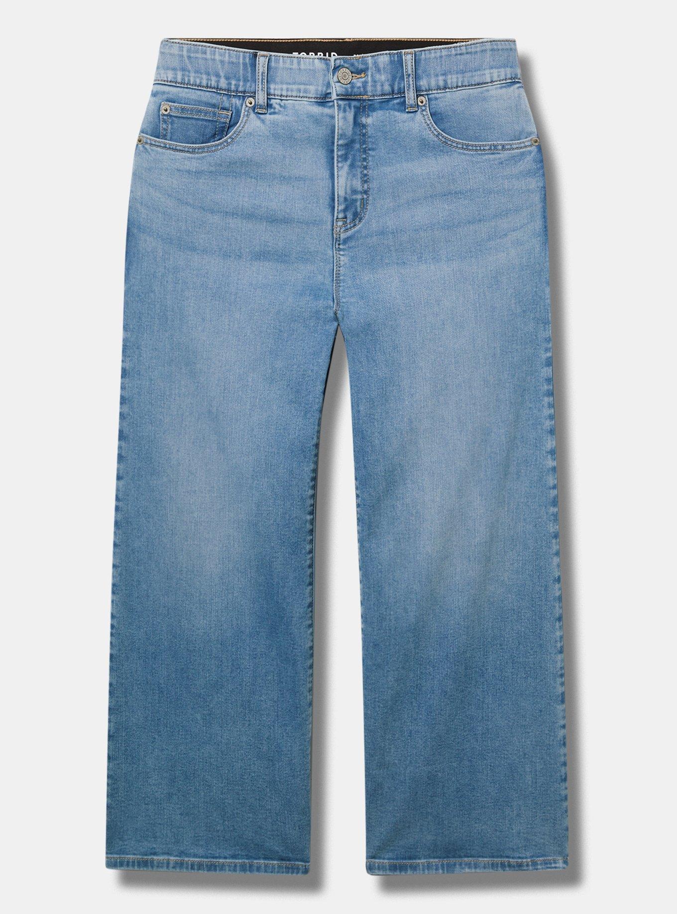 Bombshell High-Rise Wide Leg Ankle Jean