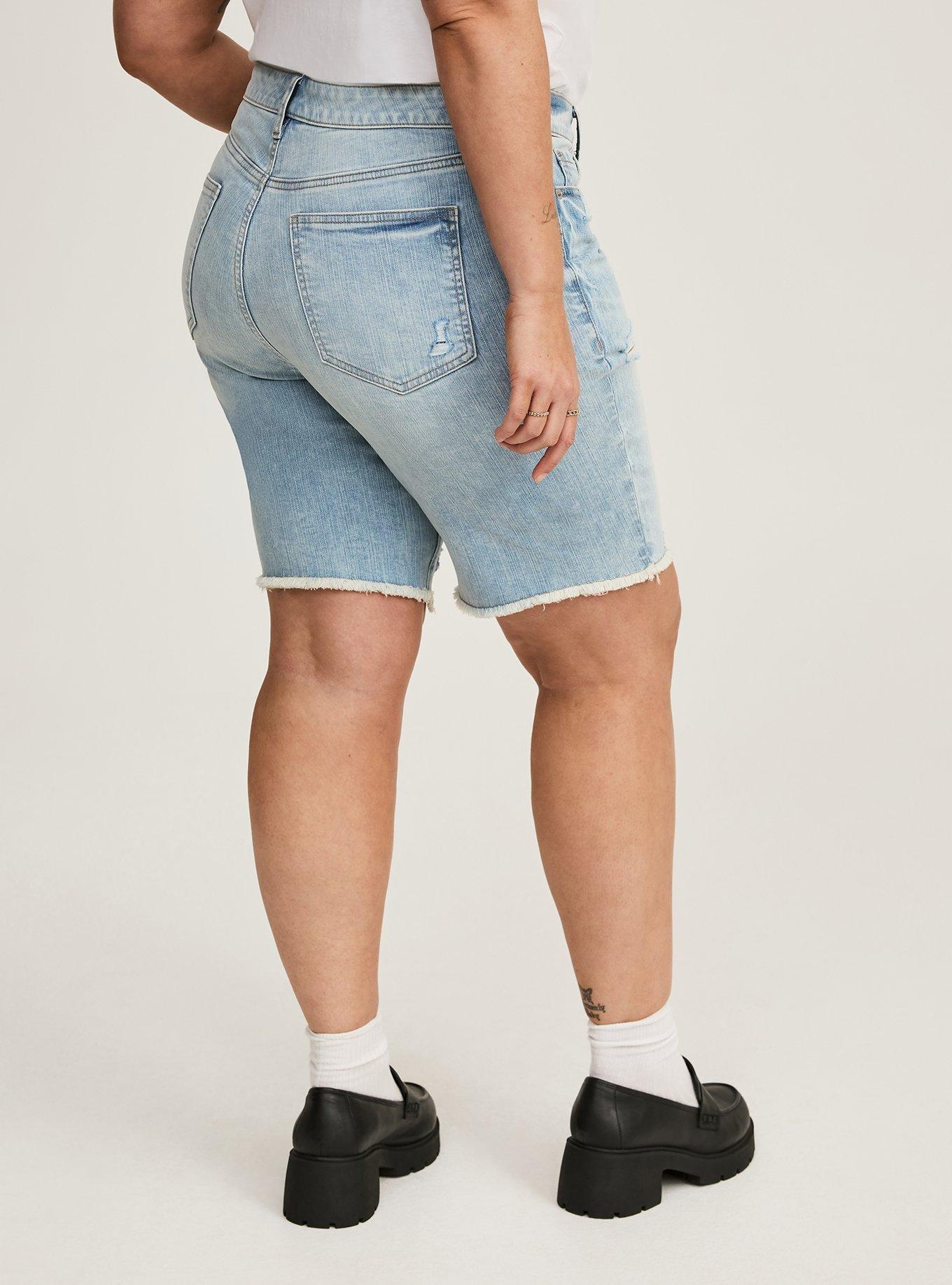 Perfect Bermuda High-Rise Denim  Short