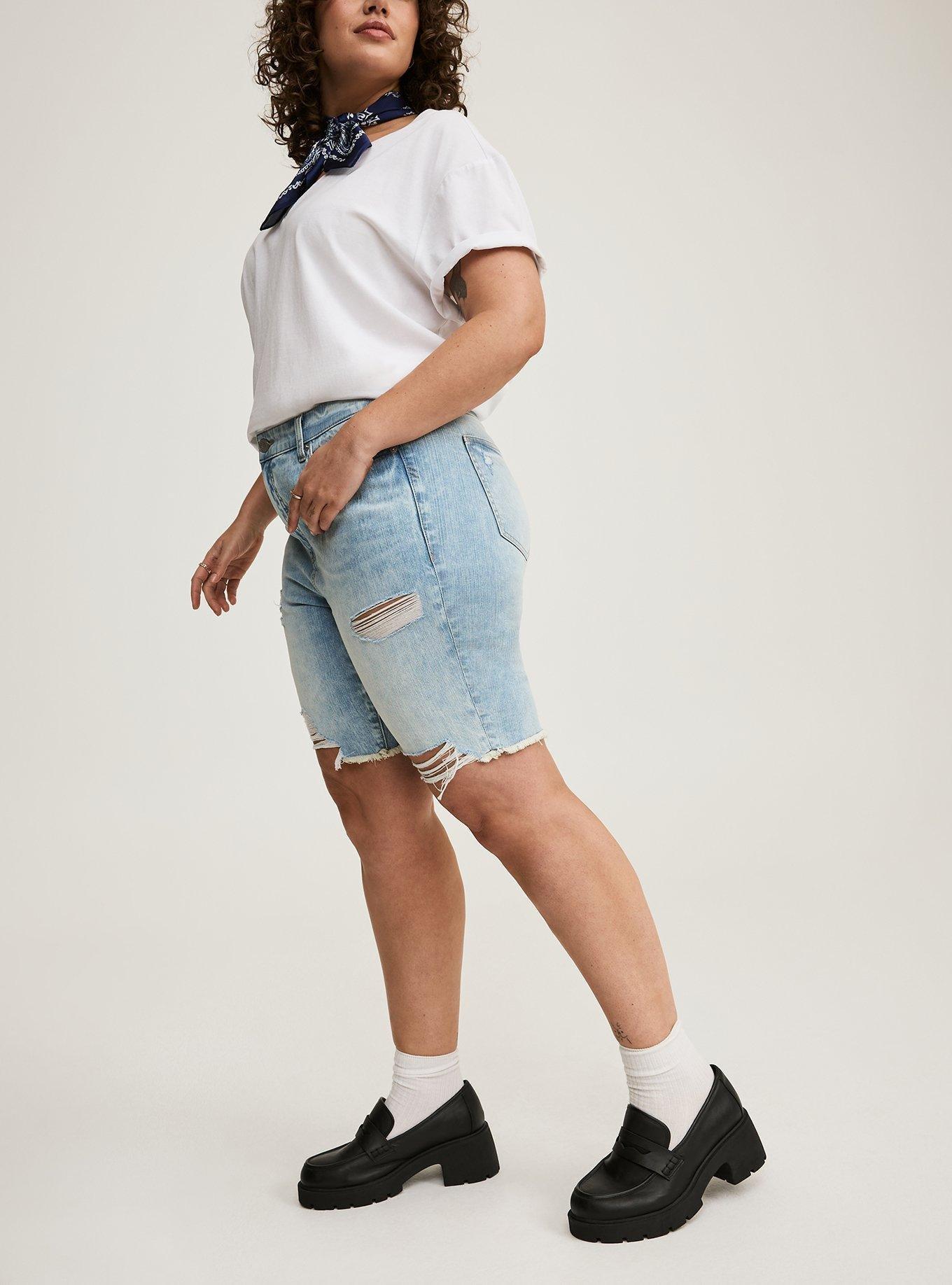 Perfect Bermuda High-Rise Denim  Short