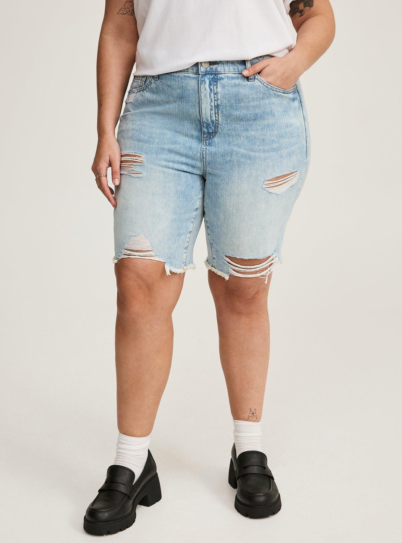Perfect Bermuda High-Rise Denim  Short