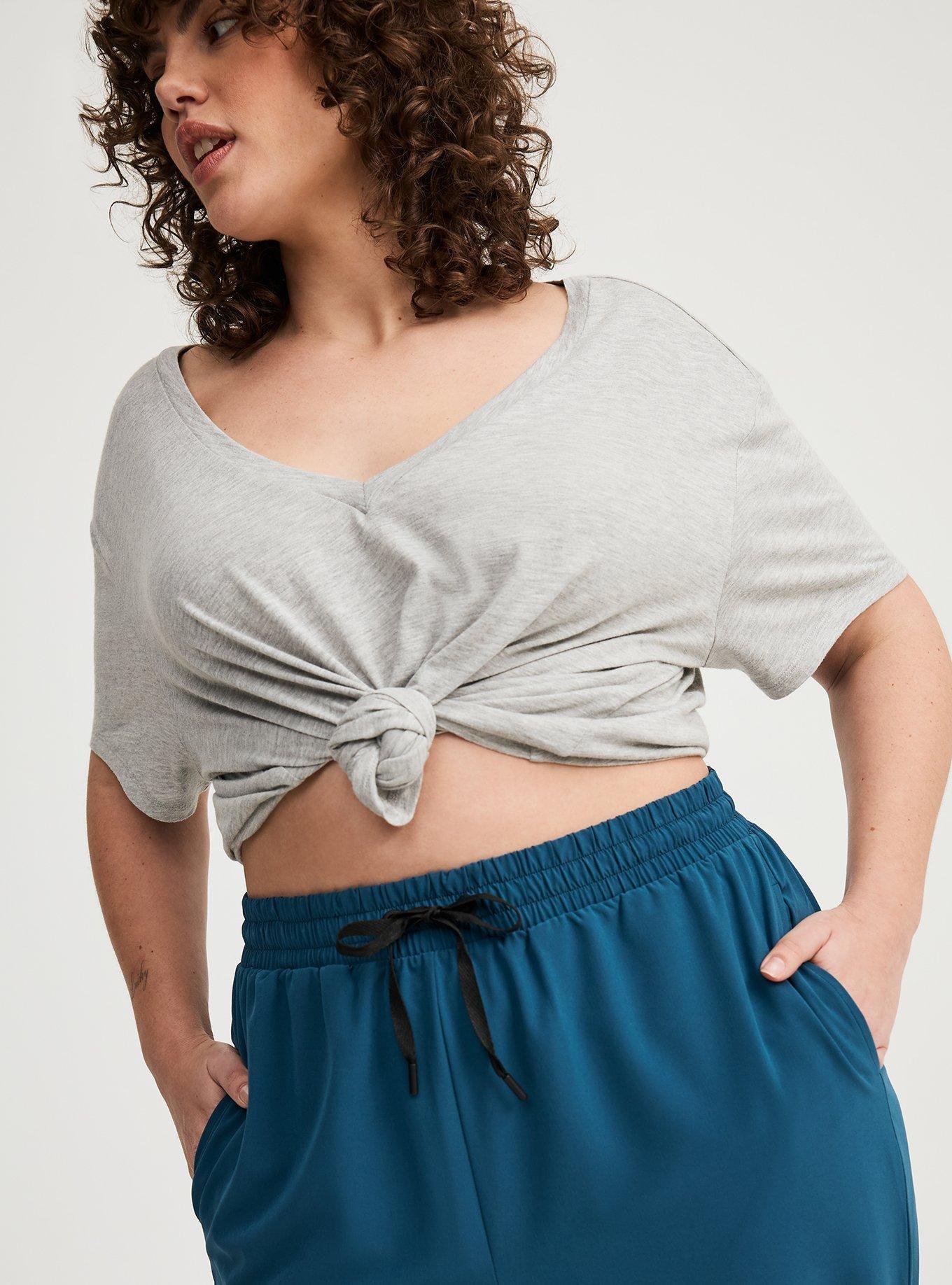 Performance Cotton V Neck Active Tee
