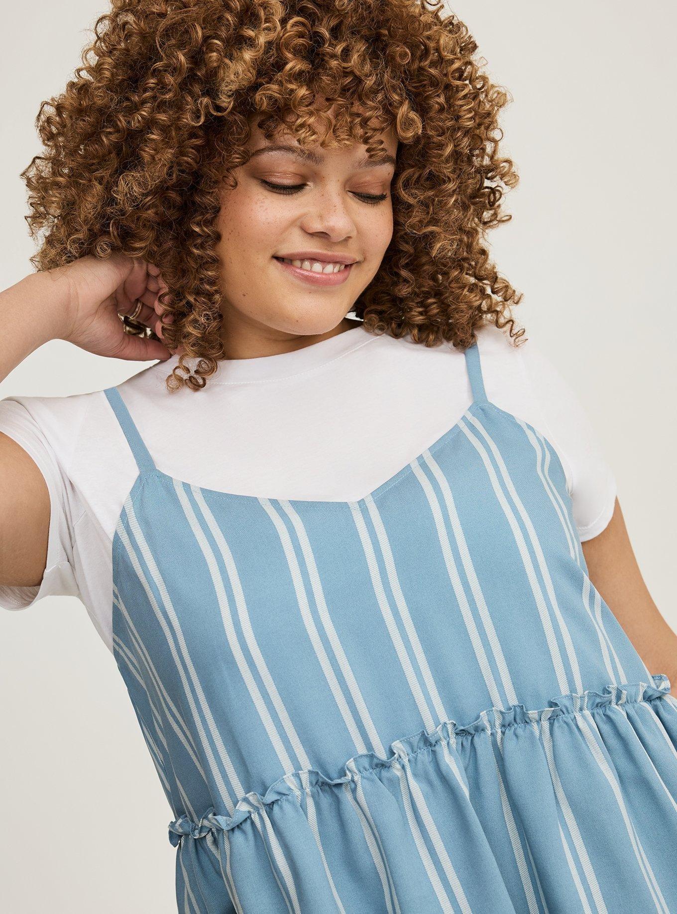 Two-fer Cami Crew Tee