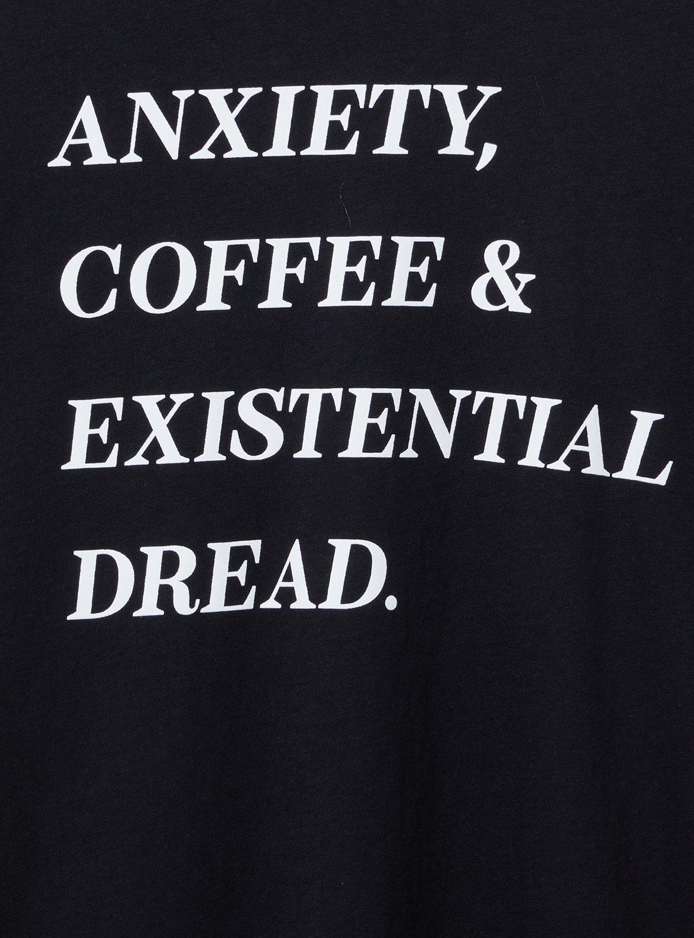 Anxiety Dread Classic Fit Crew Tee