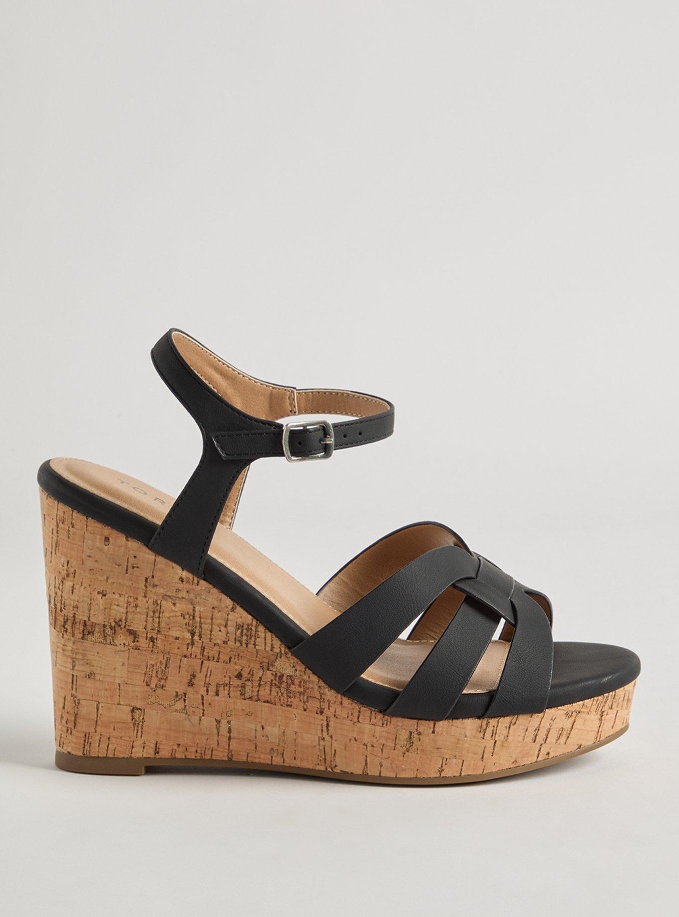 Strappy Cork Wedge (WW)
