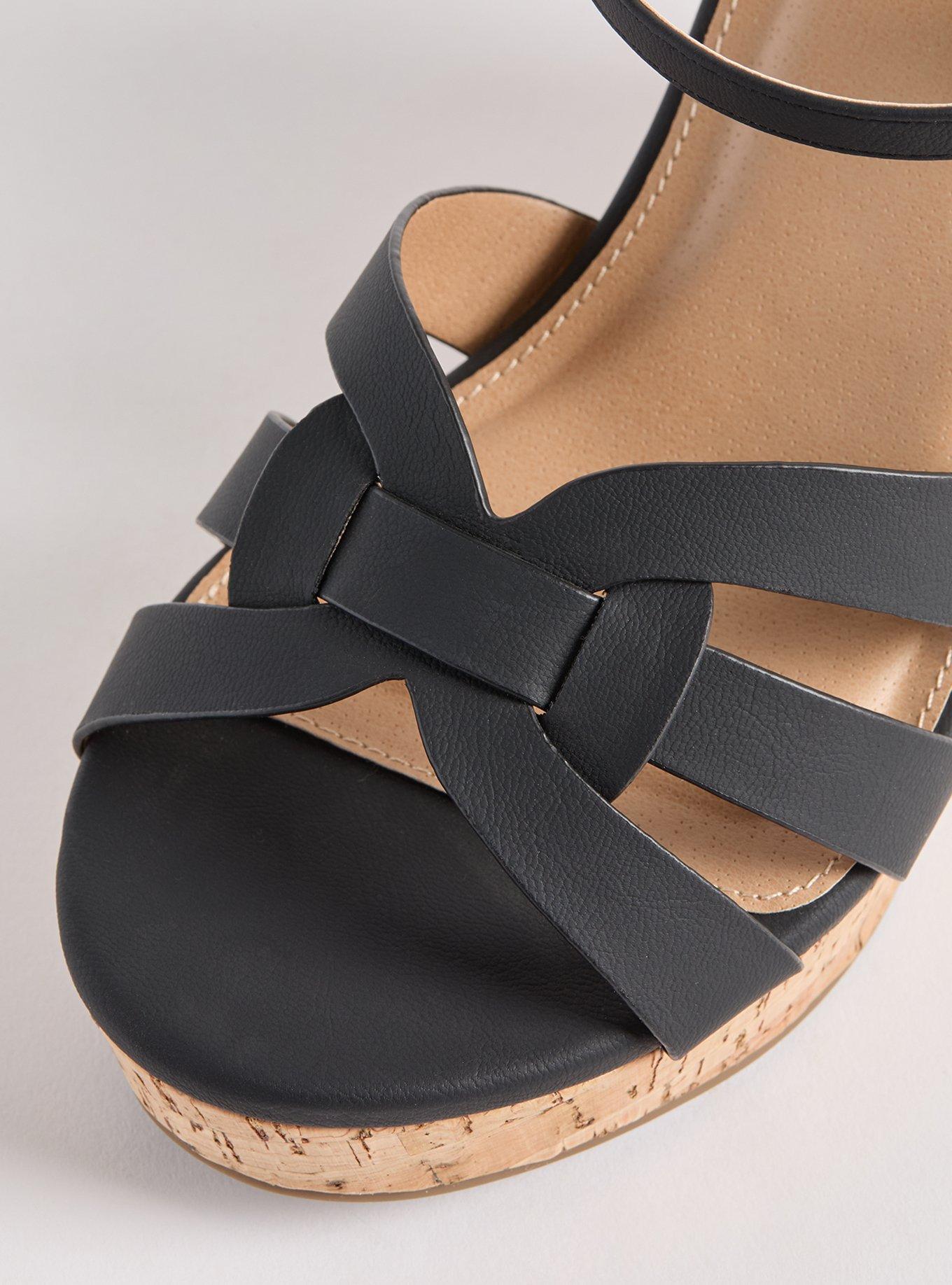 Strappy Cork Wedge (WW)