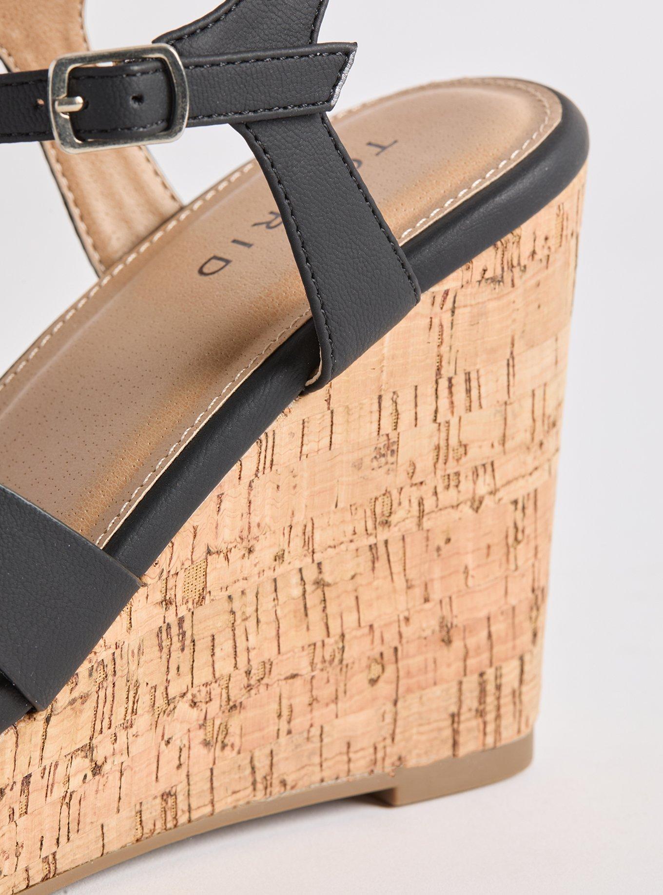 Strappy Cork Wedge (WW
