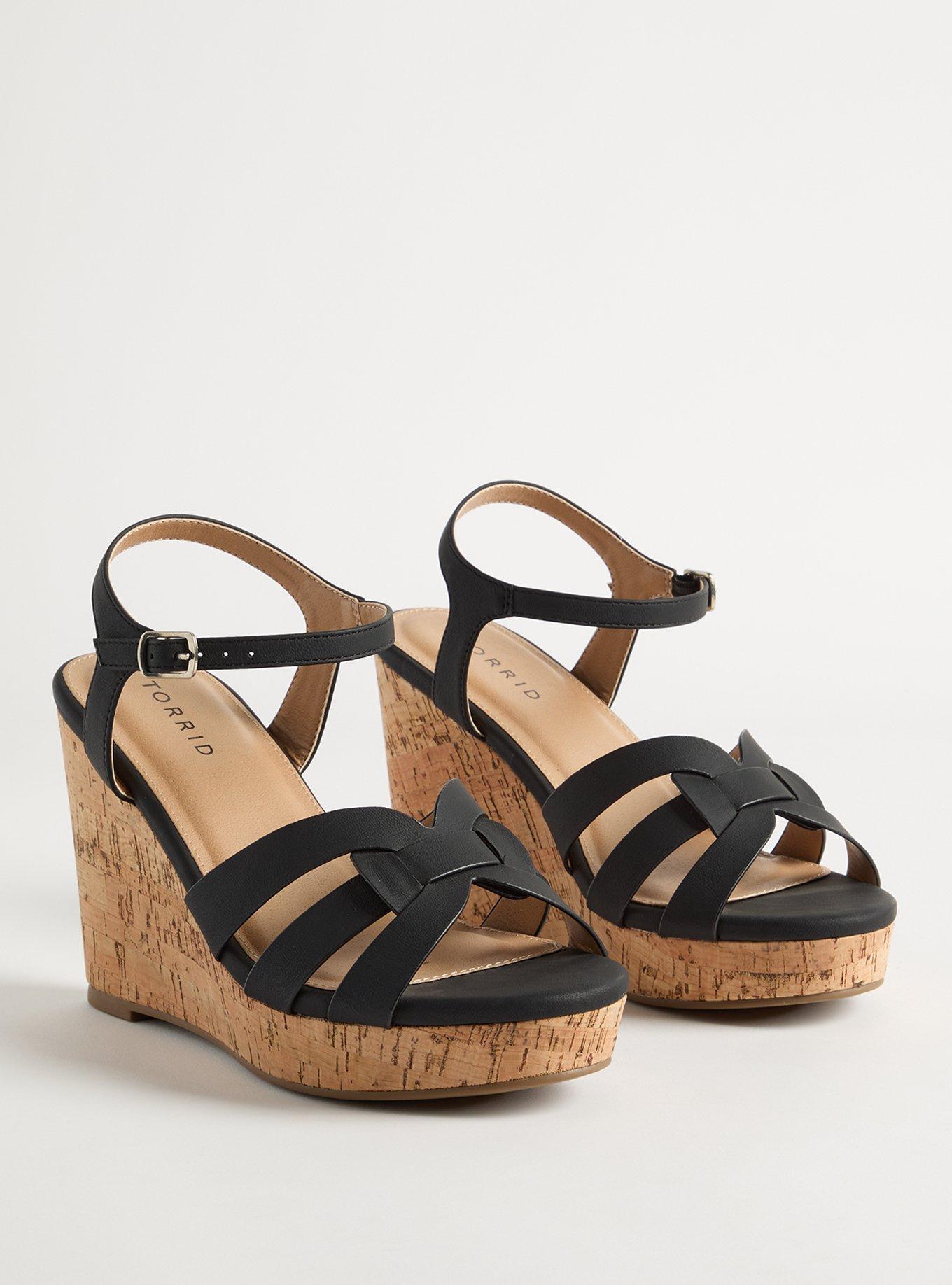 Strappy Cork Wedge (WW)