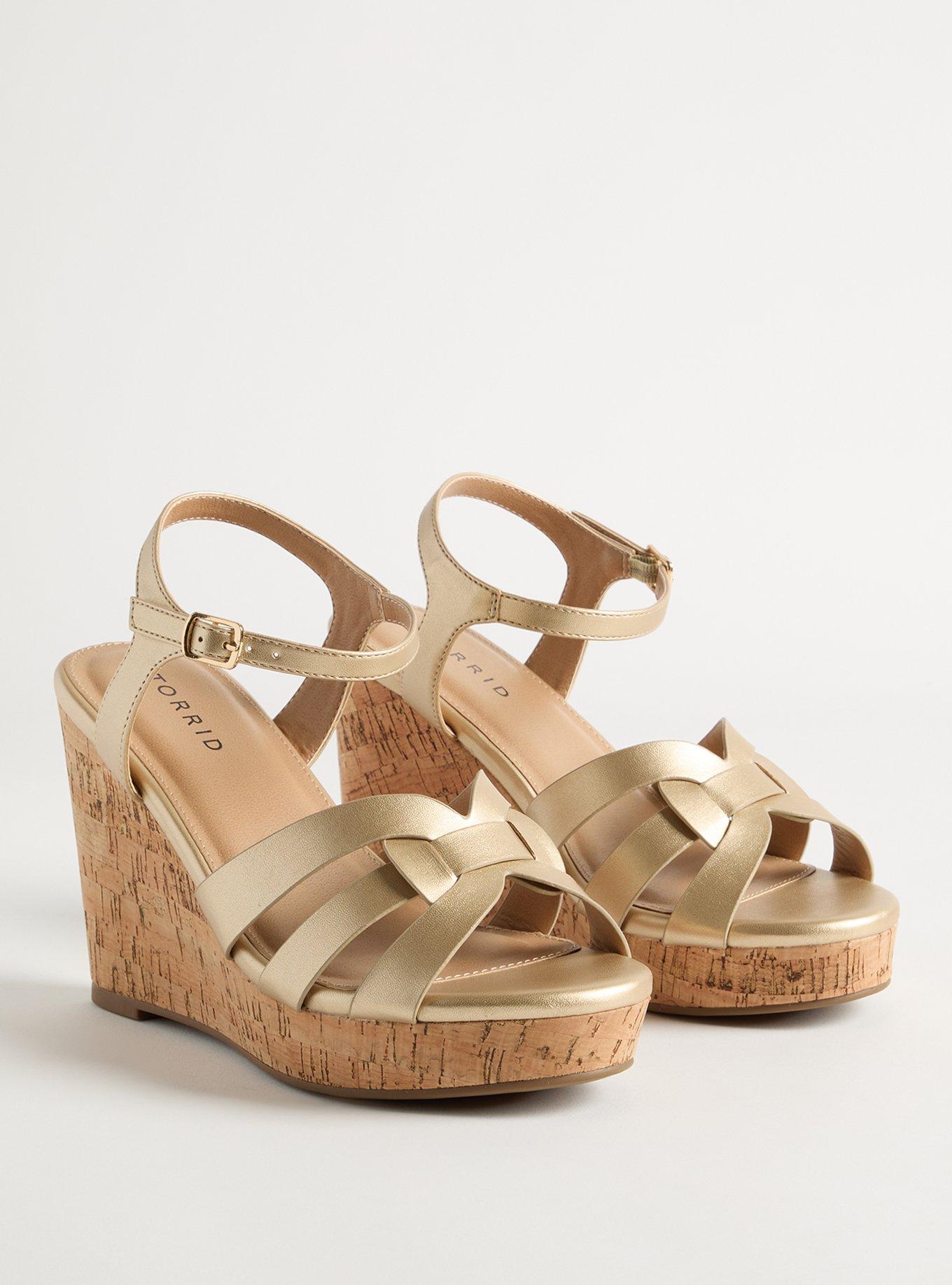 Square Toe Strappy Wedge (WW)