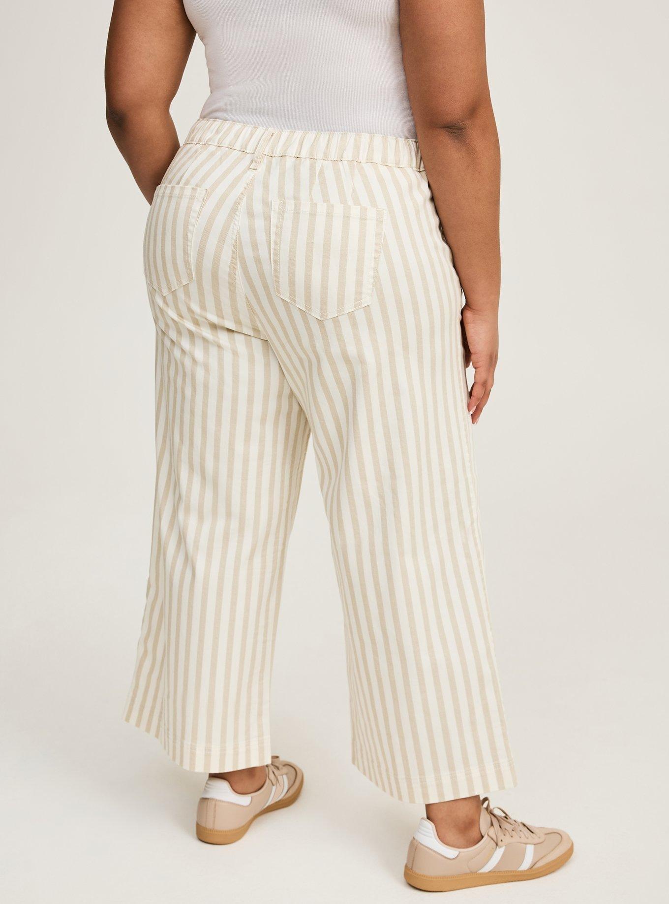 Weekend Wide Leg Ankle Crop Pants