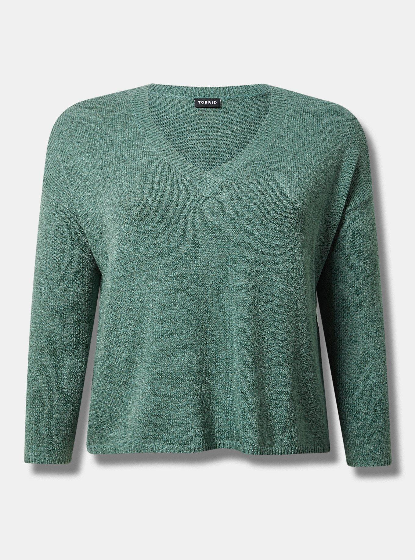 V-Neck Pullover Sweater
