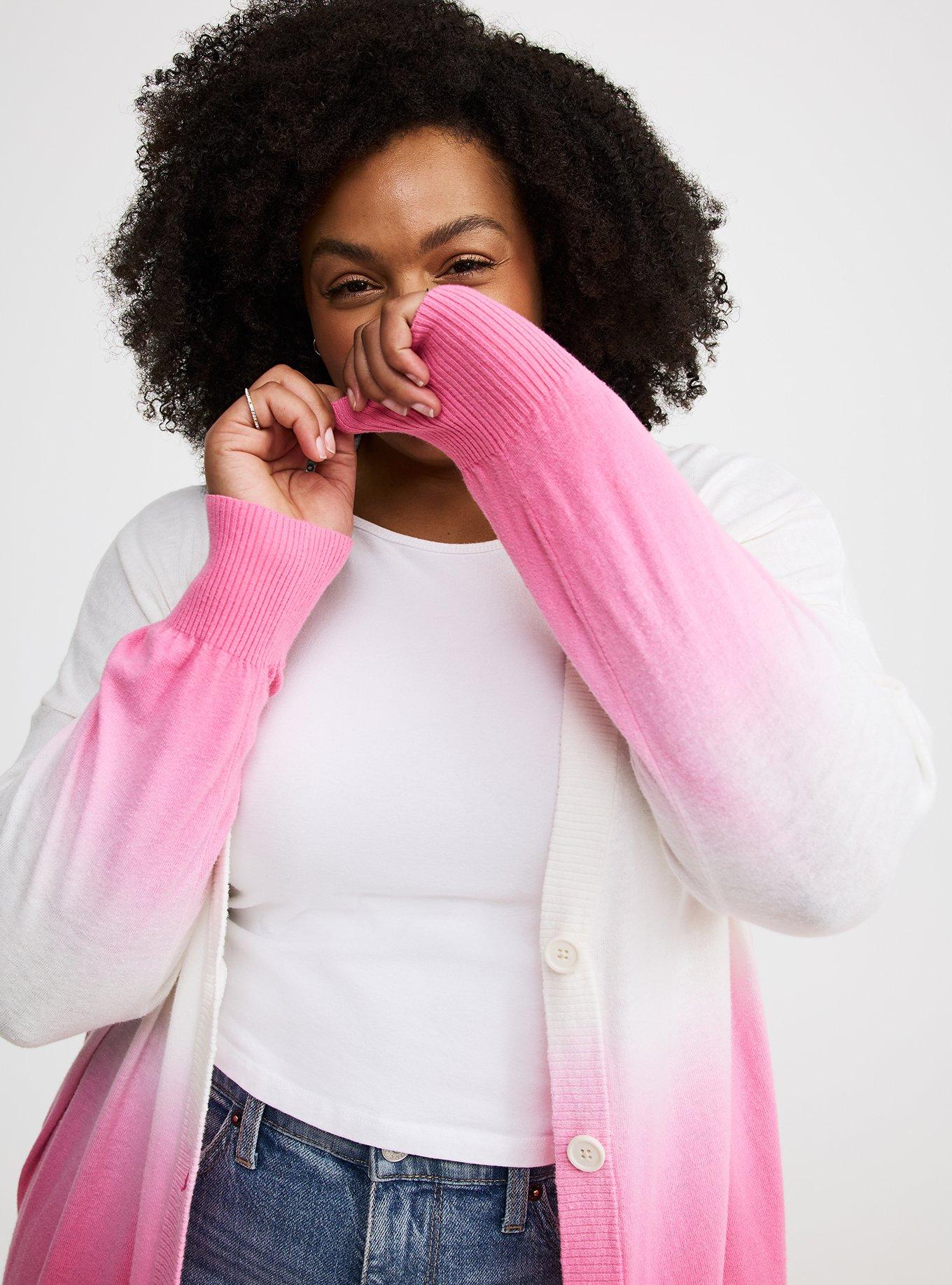 Plus Size - Drop Shoulder Cardigan - Torrid Plus Size - Drop Shoulder Cardigan - Torrid