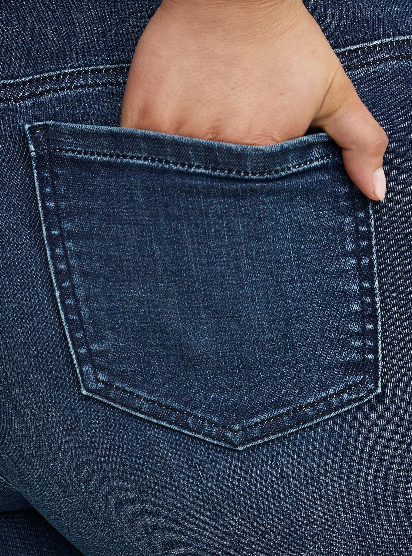 Skinny Jegging High-Rise Capri Jean, PISCES, alternate