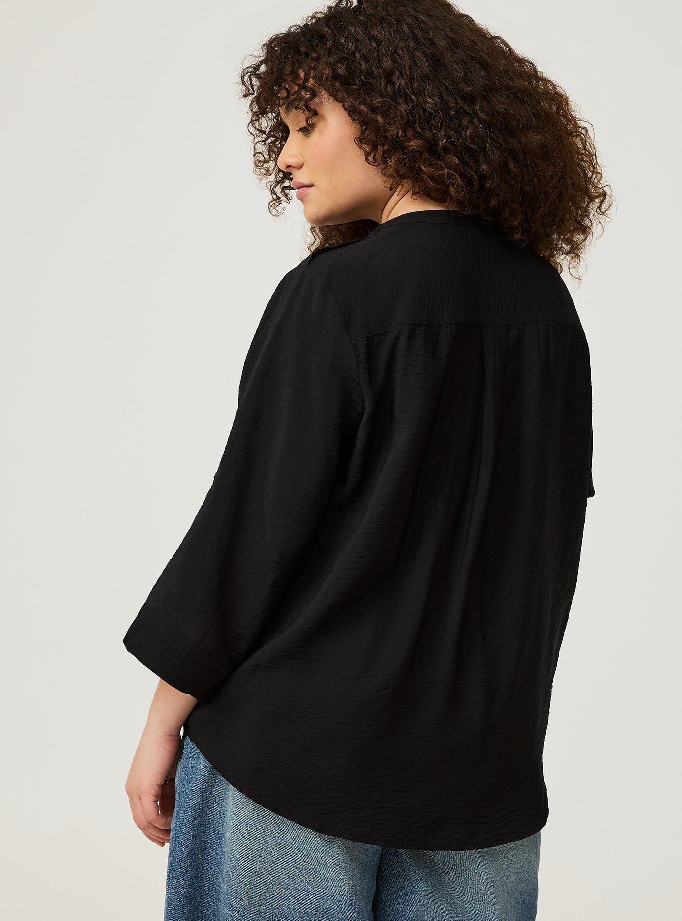 Harper 3/4 Sleeve Pullover Blouse