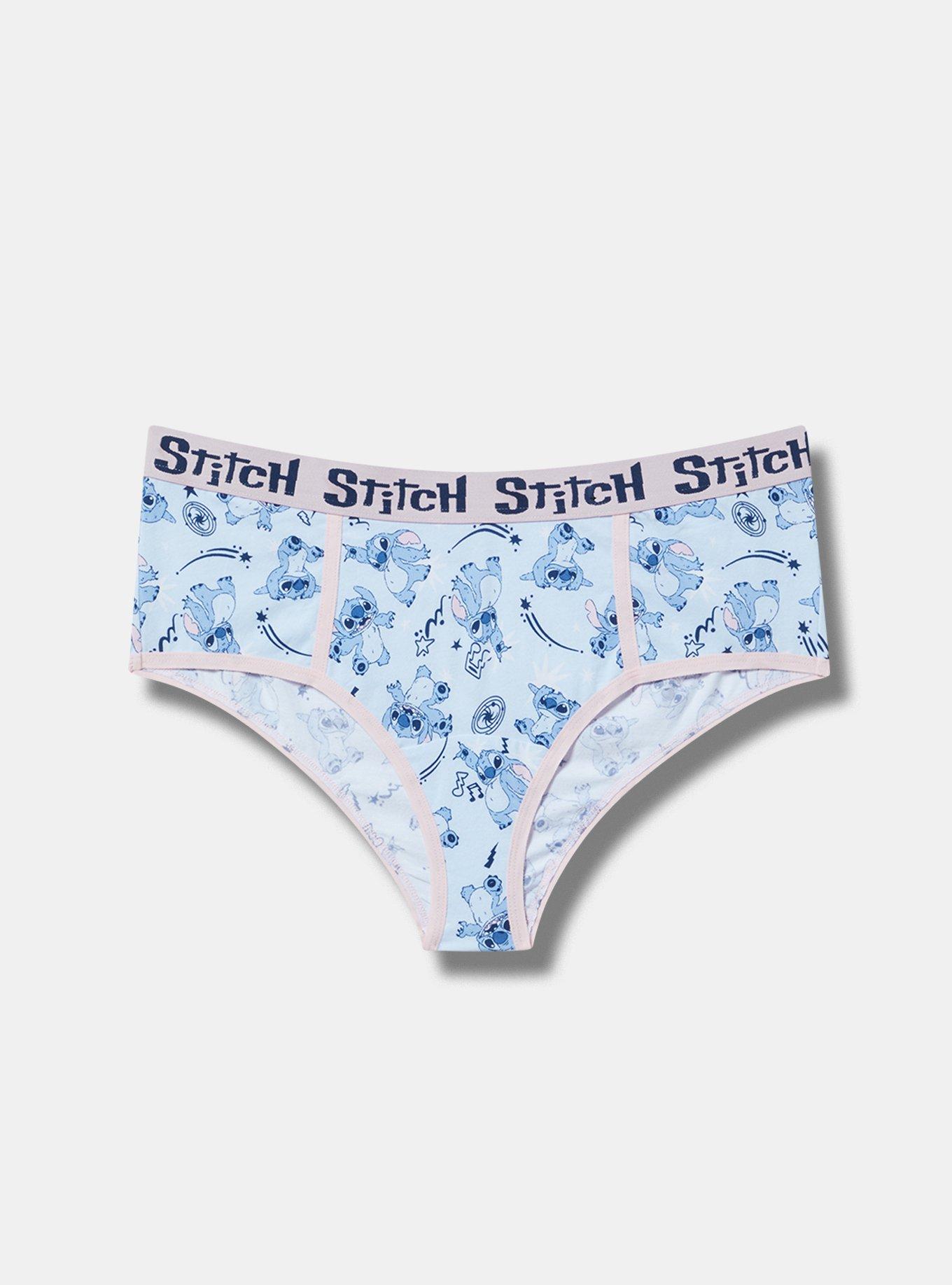 Stitch Mid-Rise Cotton Cheeky Panty