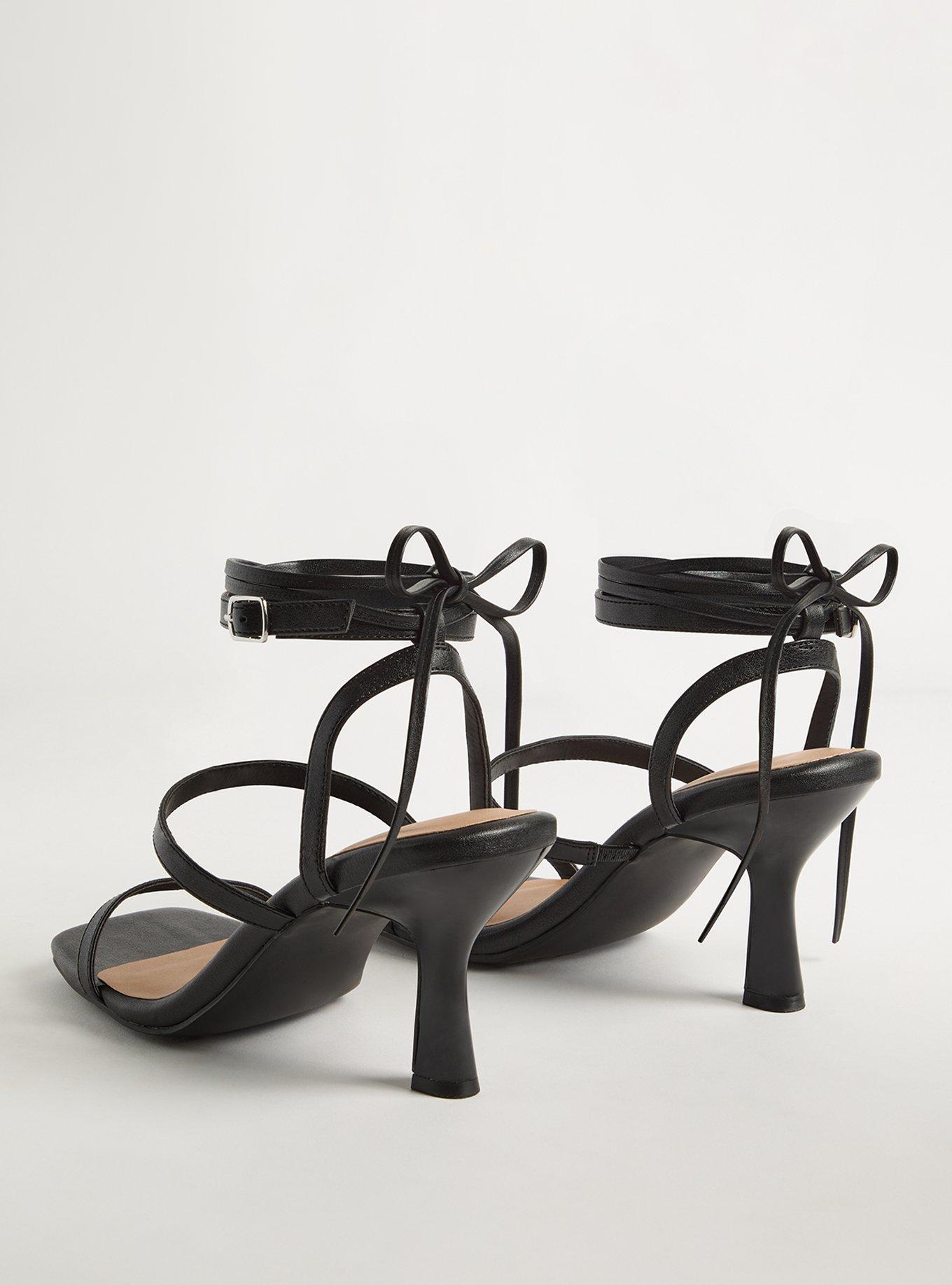 Wrap Heel Strappy Sandal (WW)