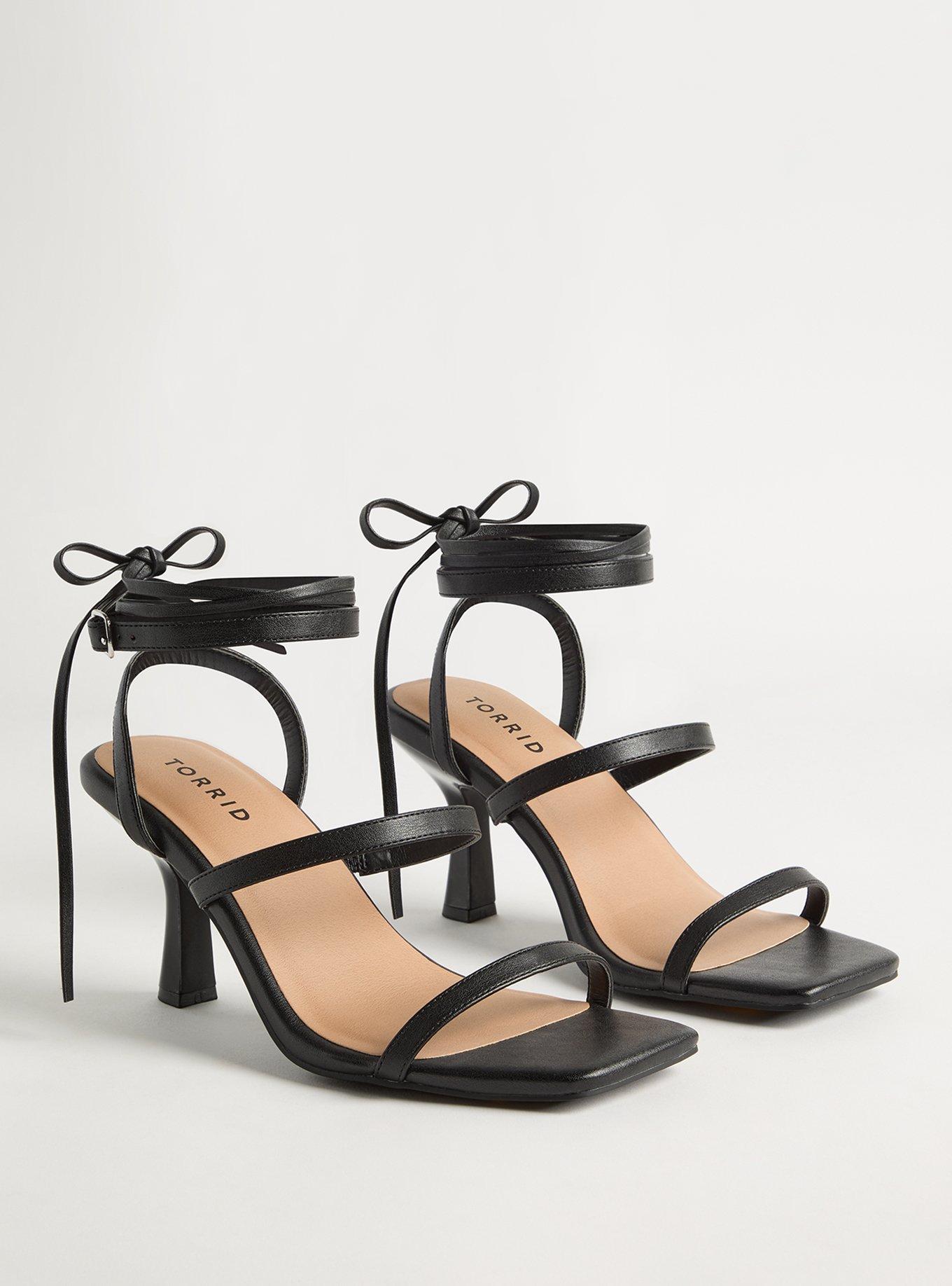 Wrap Heel Strappy Sandal (WW)