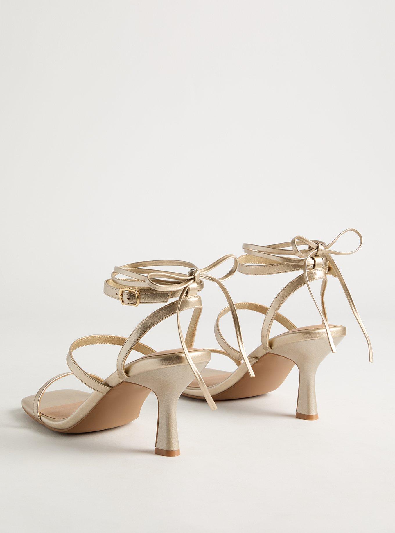 Wrap Heel Strappy Sandal (WW)