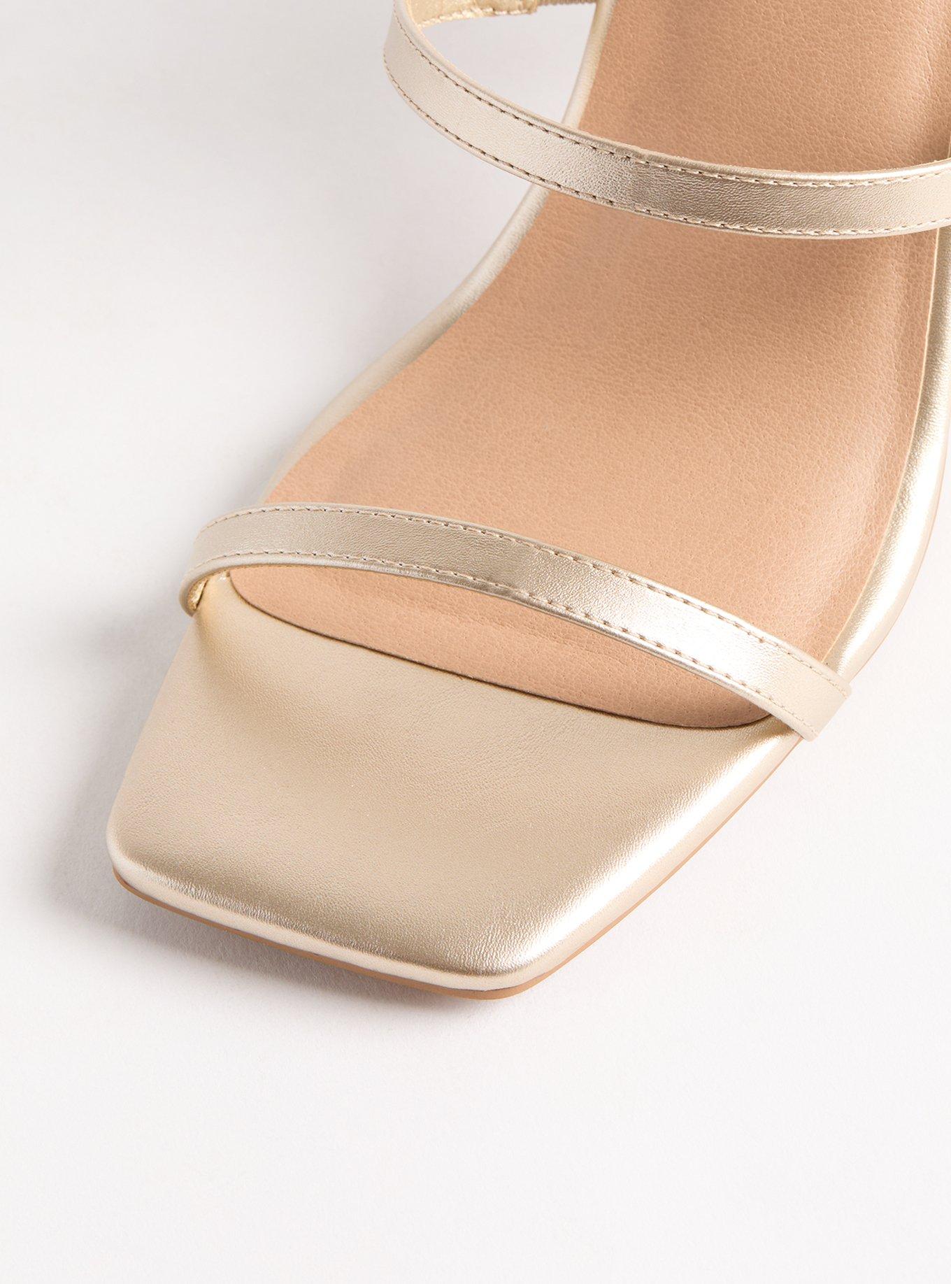 Wrap Heel Strappy Sandal (WW)