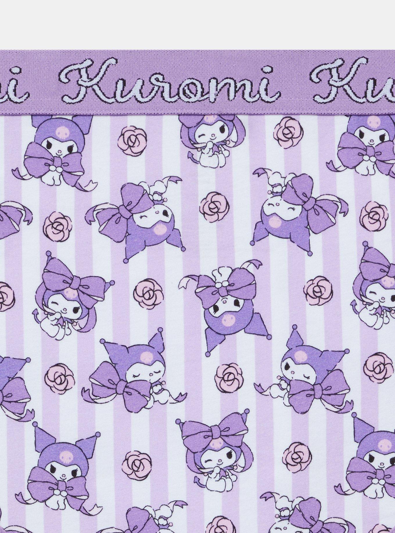 Kuromi Mid-Rise Cotton Cheeky Panty