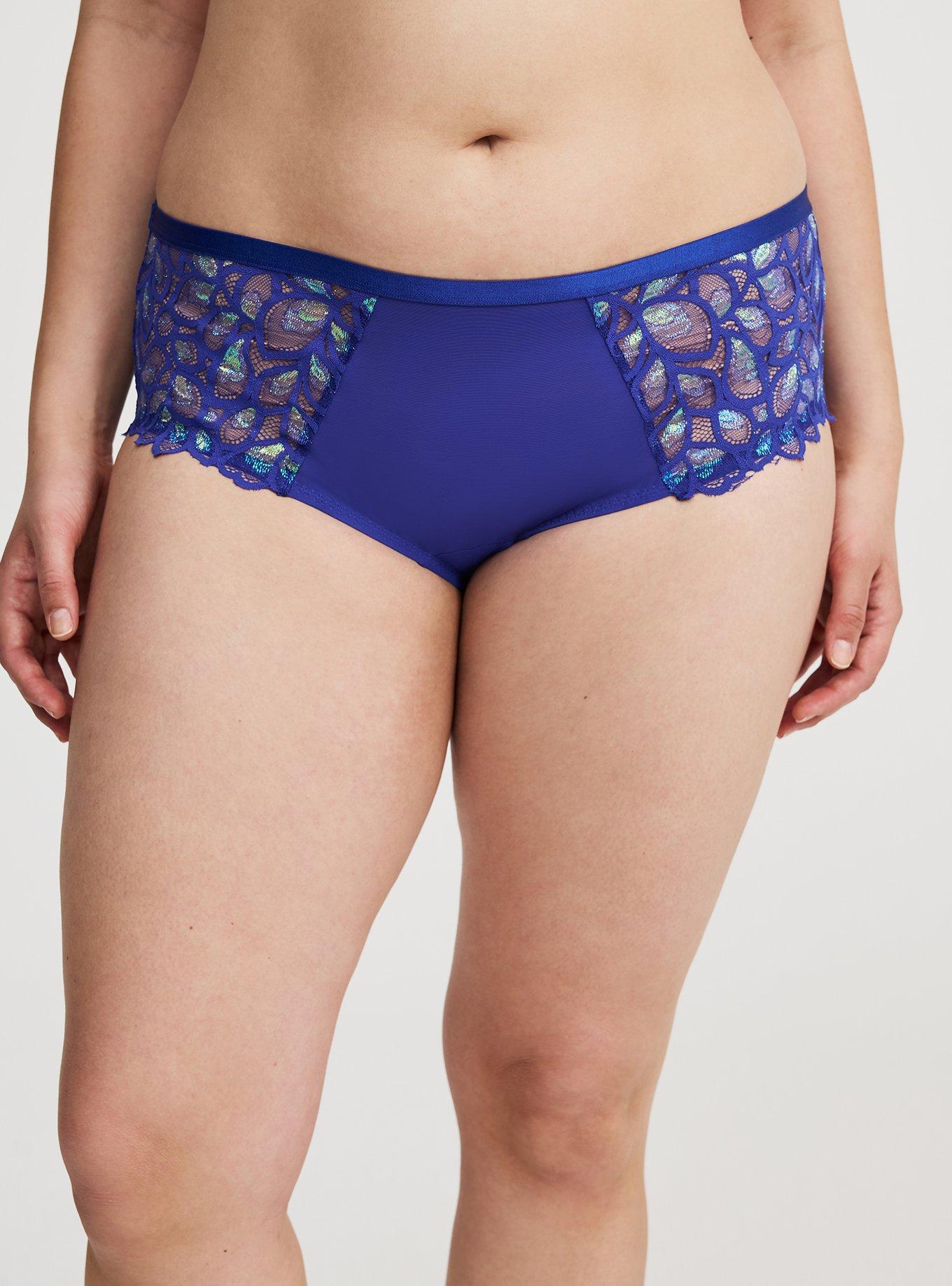 Lace Mid-Rise Hipster Panty