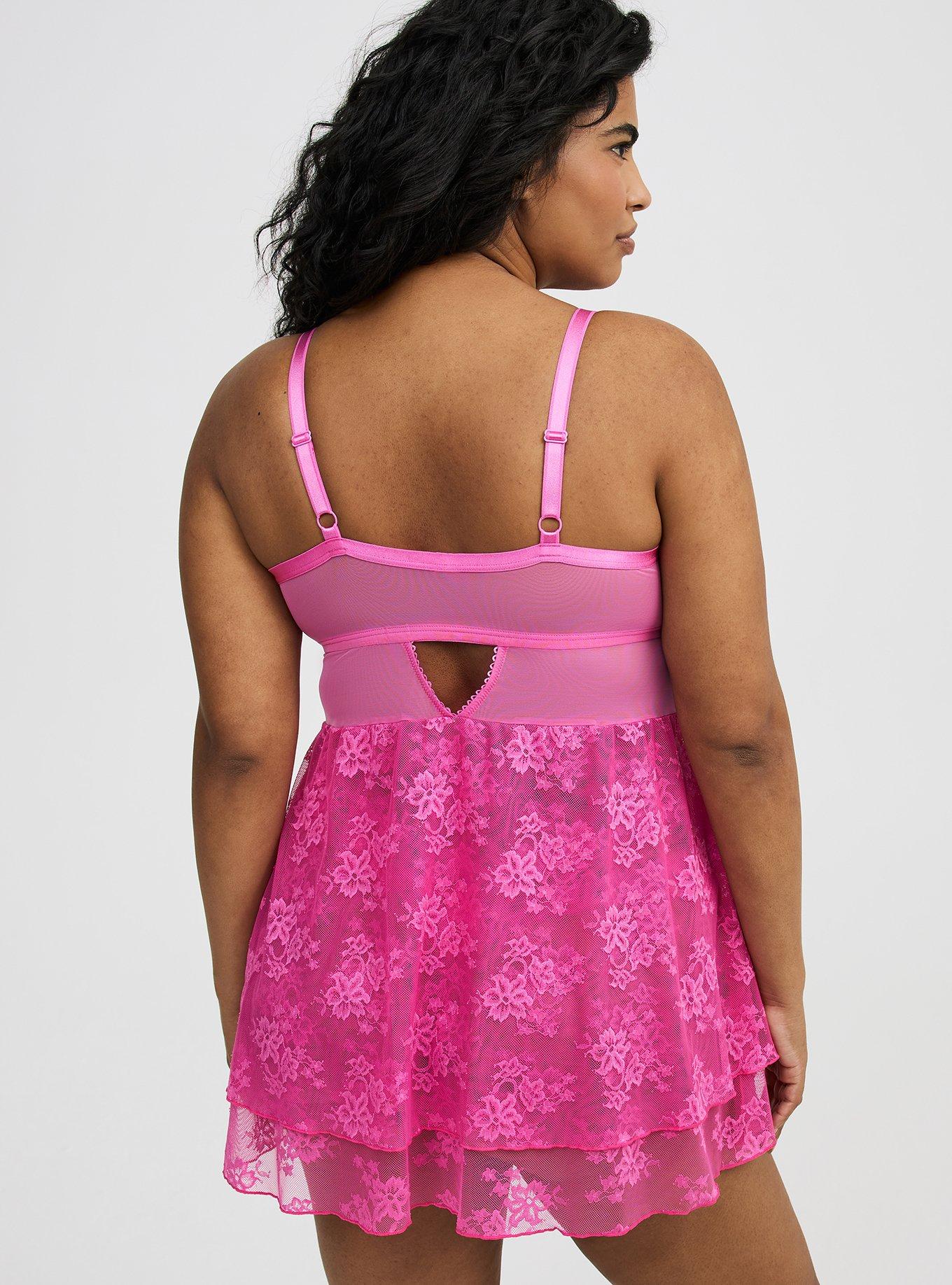Aphrodite Lace Wireless Slip Dress