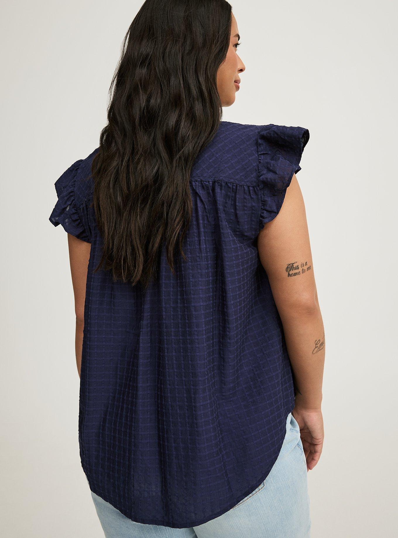 Smocked Yoke Top