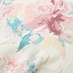 Challis Ruffle Mini Skirt Set, ARYA FLORAL ROSE FLORAL, swatch