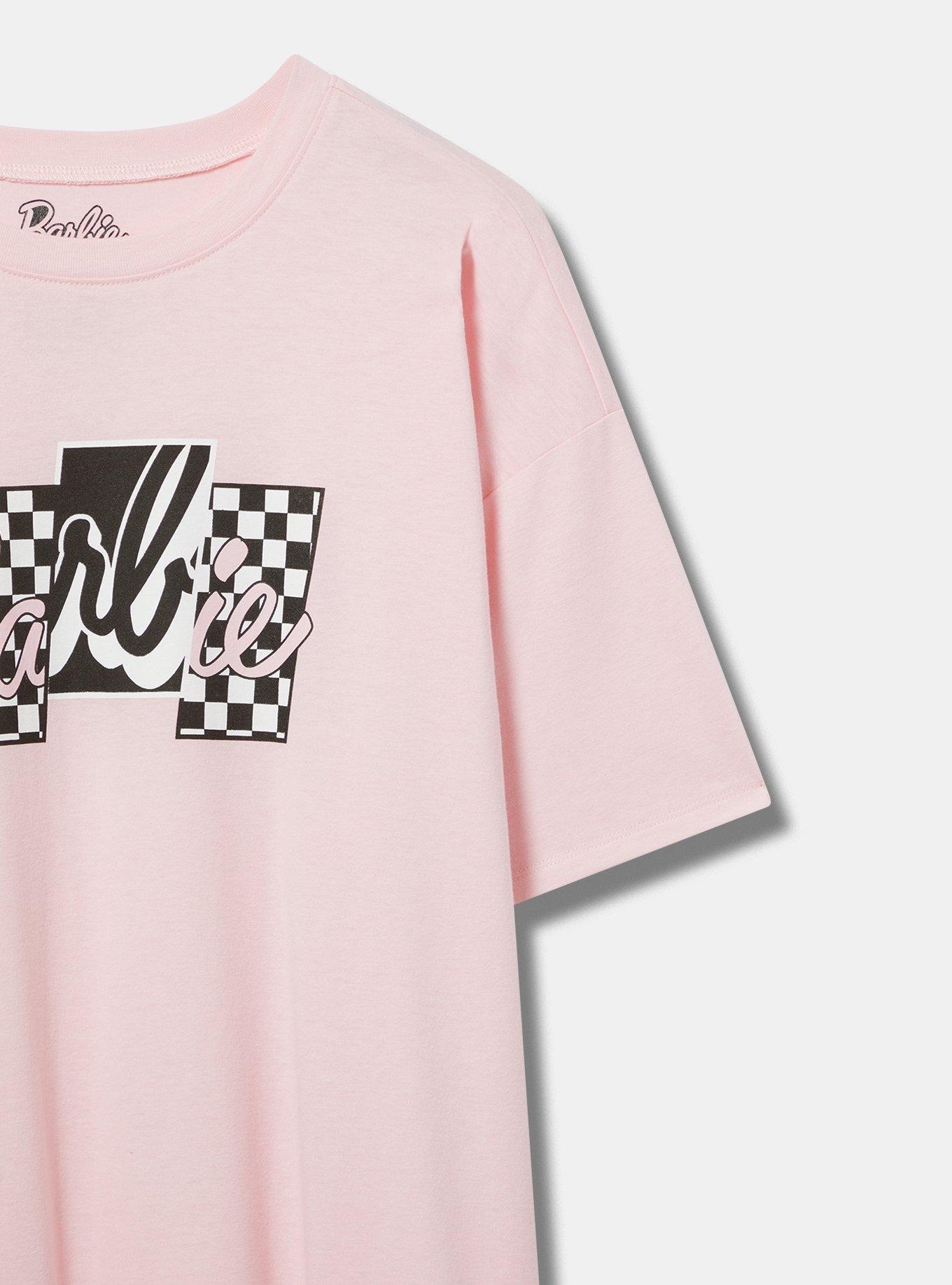 Barbie Oversized Cotton Crew Tee