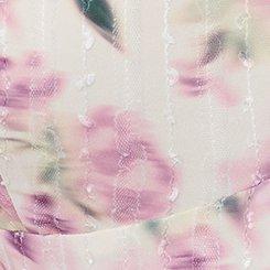 Sweetheart Tiered Midi Dress, FLASHED ROSES FLORAL CREAM, swatch