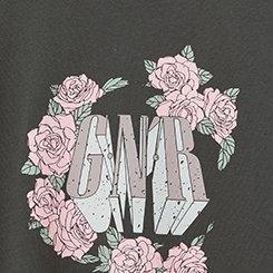 Plus Size Guns & Roses Classic Cotton Crew Tee, VINTAGE BLACK, swatch