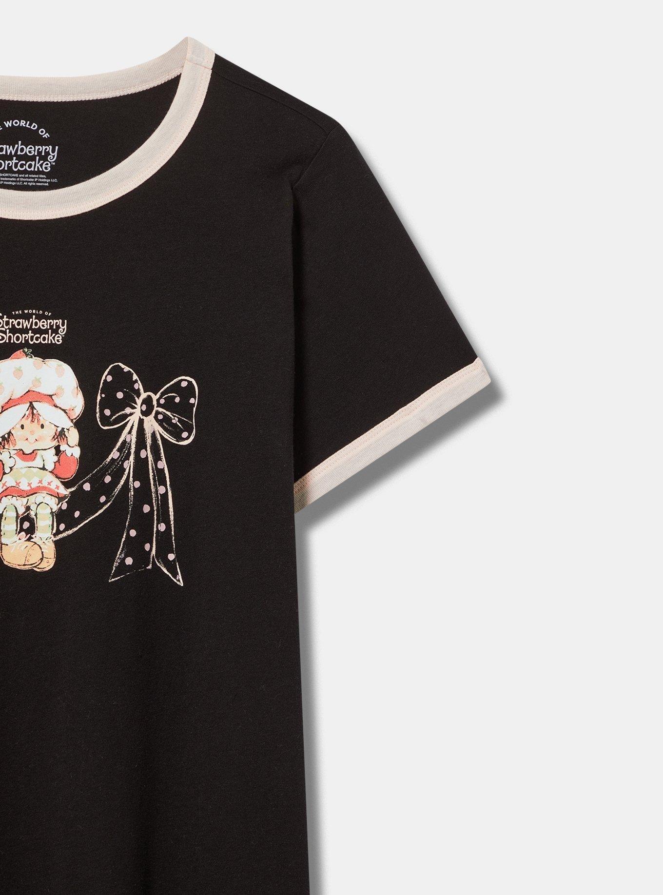 Strawberry Shortcake Classic Cotton Ringer Tee
