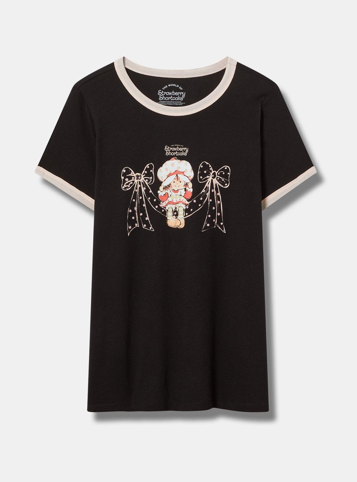 Strawberry Shortcake Classic Cotton Ringer Tee