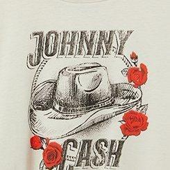 Plus Size Johnny Cash Relaxed Cotton Crew Tee, DESERT SANDSTONE, swatch