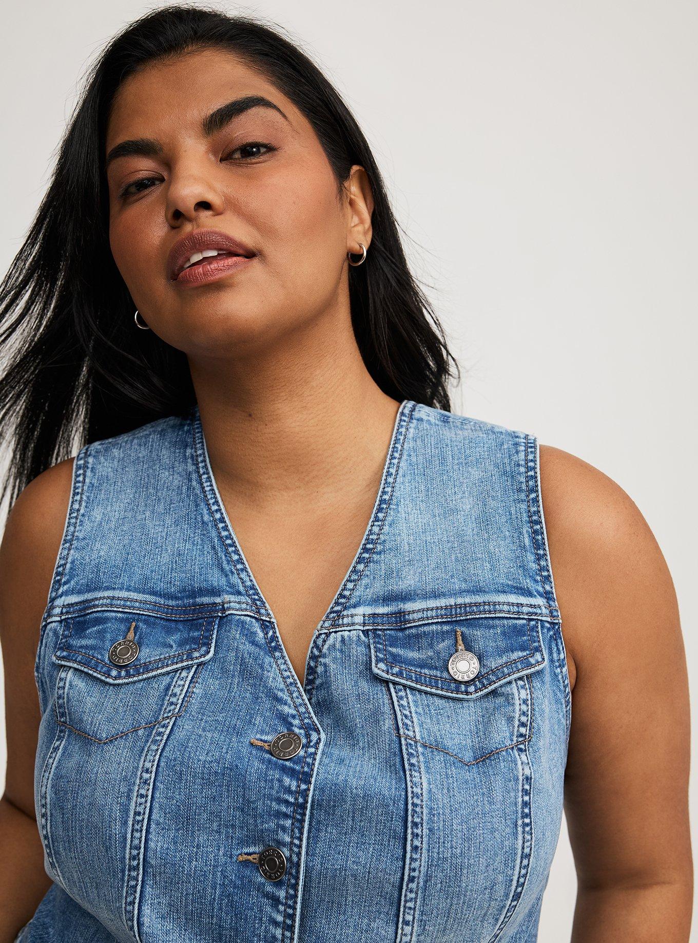 Western Denim Vest