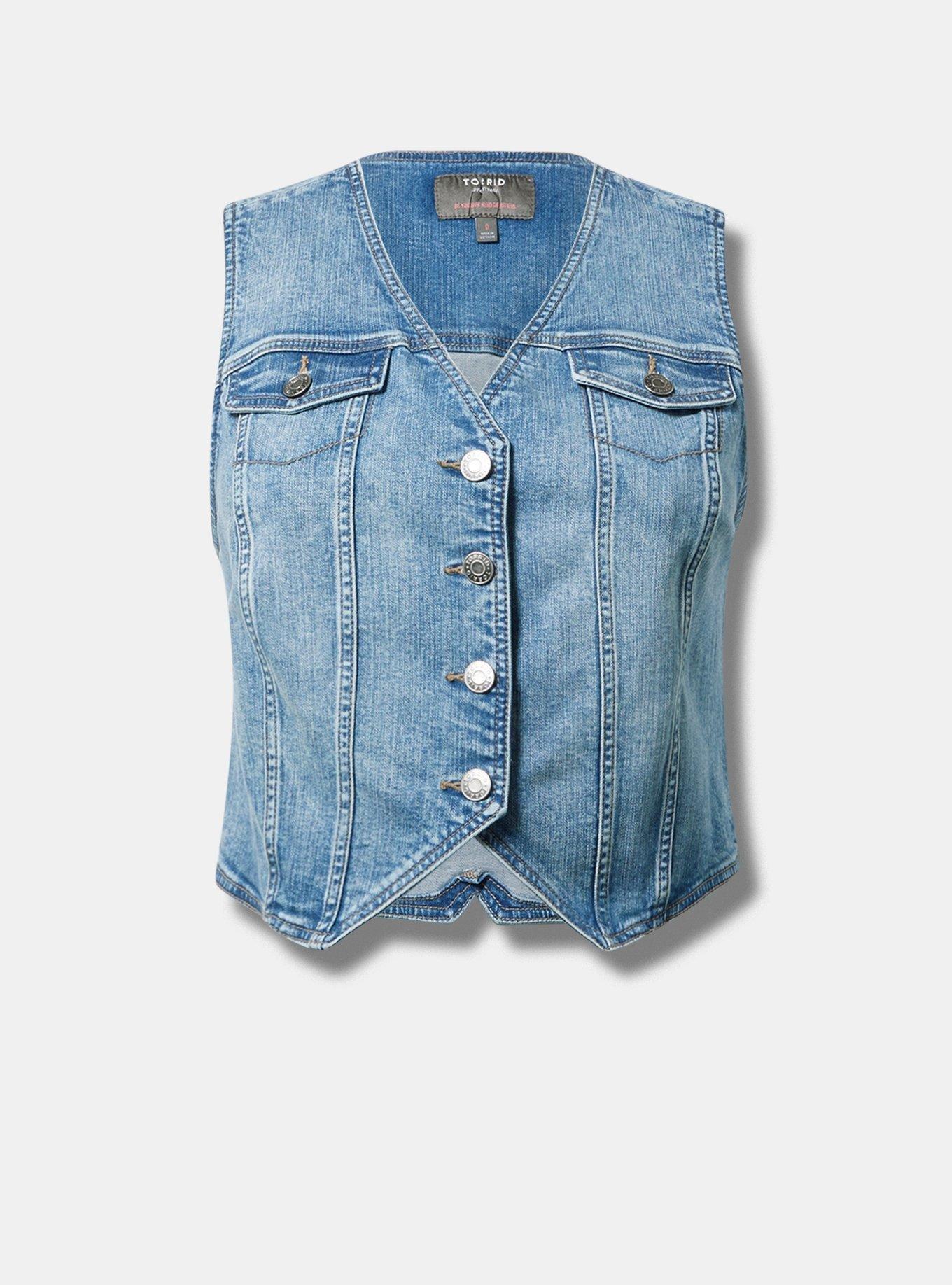 Western Denim Vest